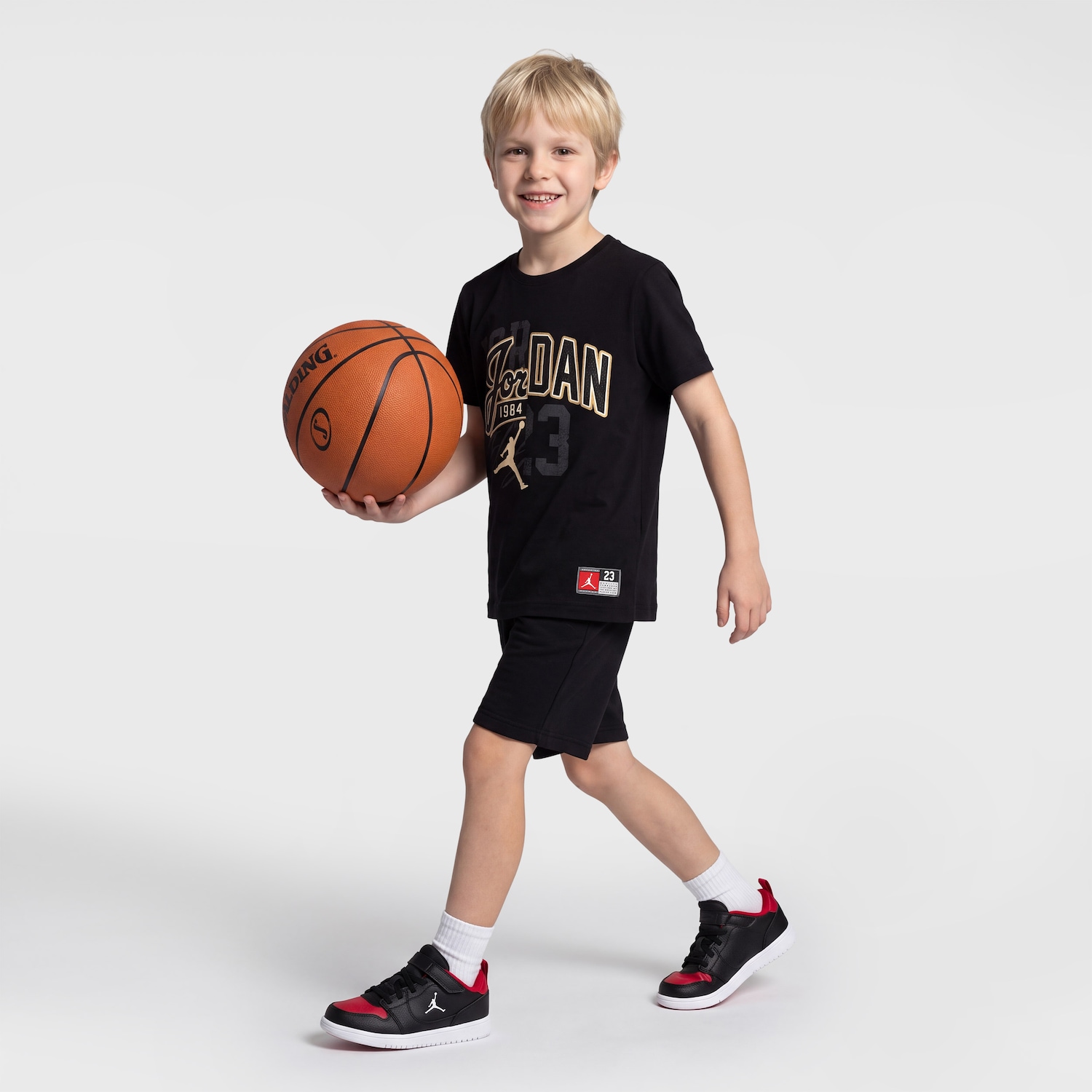 Camiseta Nike Jordan Varsity Split Infantil - Foto 3