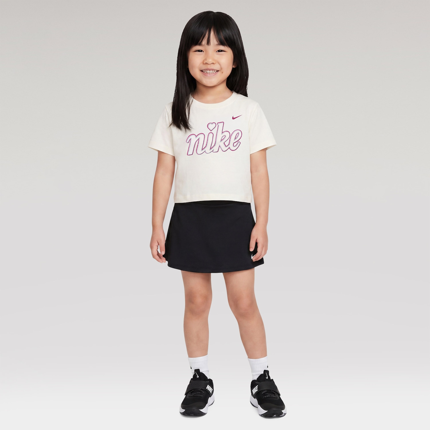 Camiseta Nike Ids Girls Cozy Infantil - Foto 3