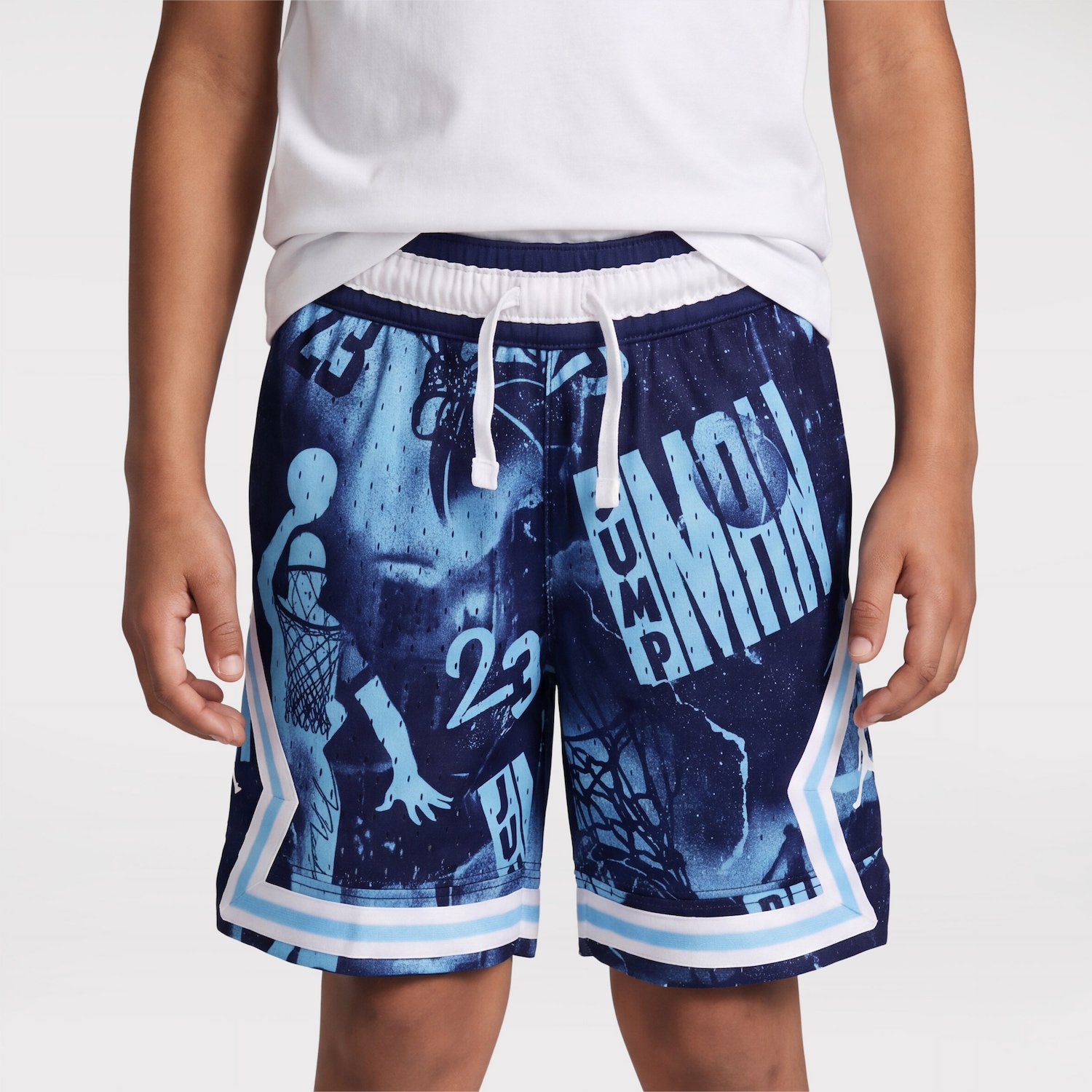Bermuda Nike Jordan Michael Jordan All Over Print Sport Infantil - Foto 1