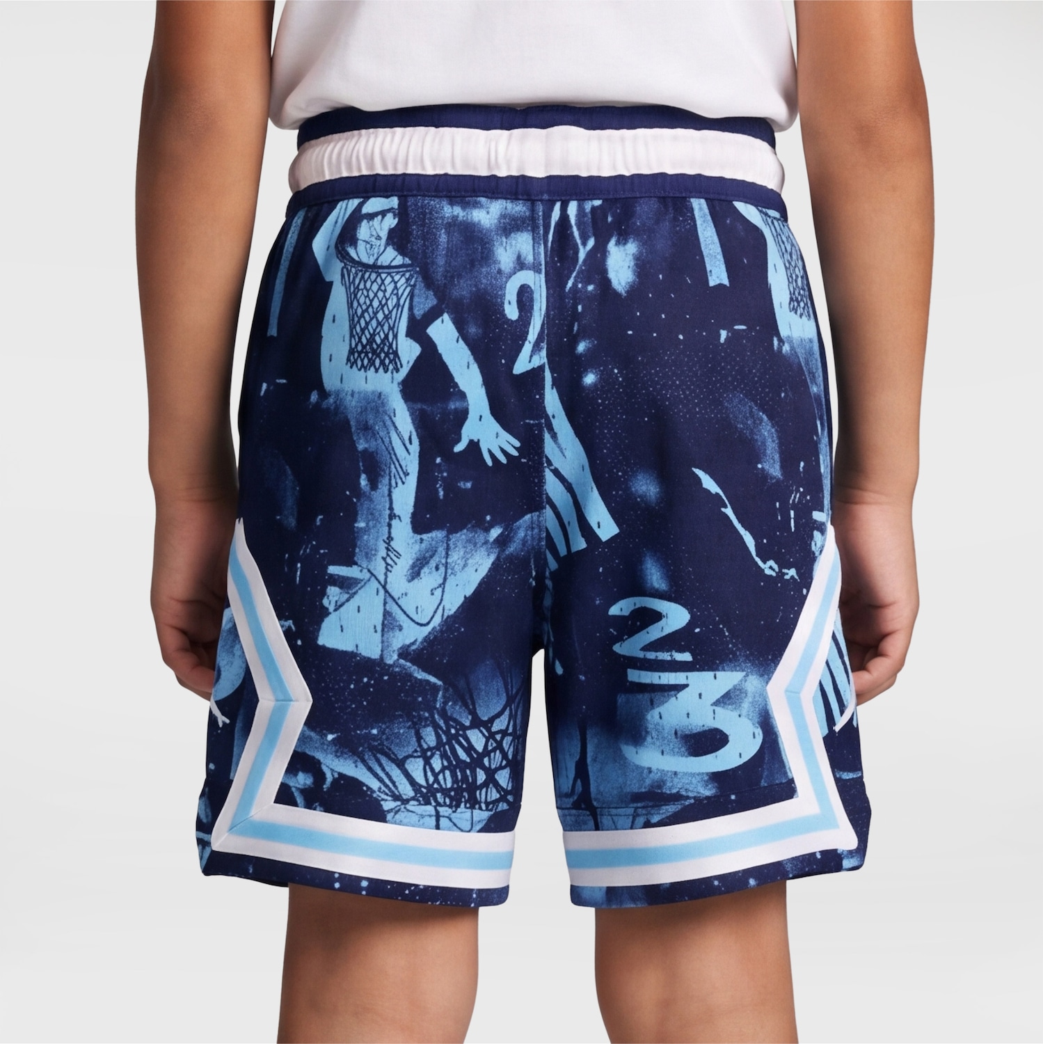 Bermuda Nike Jordan Michael Jordan All Over Print Sport Infantil - Foto 2