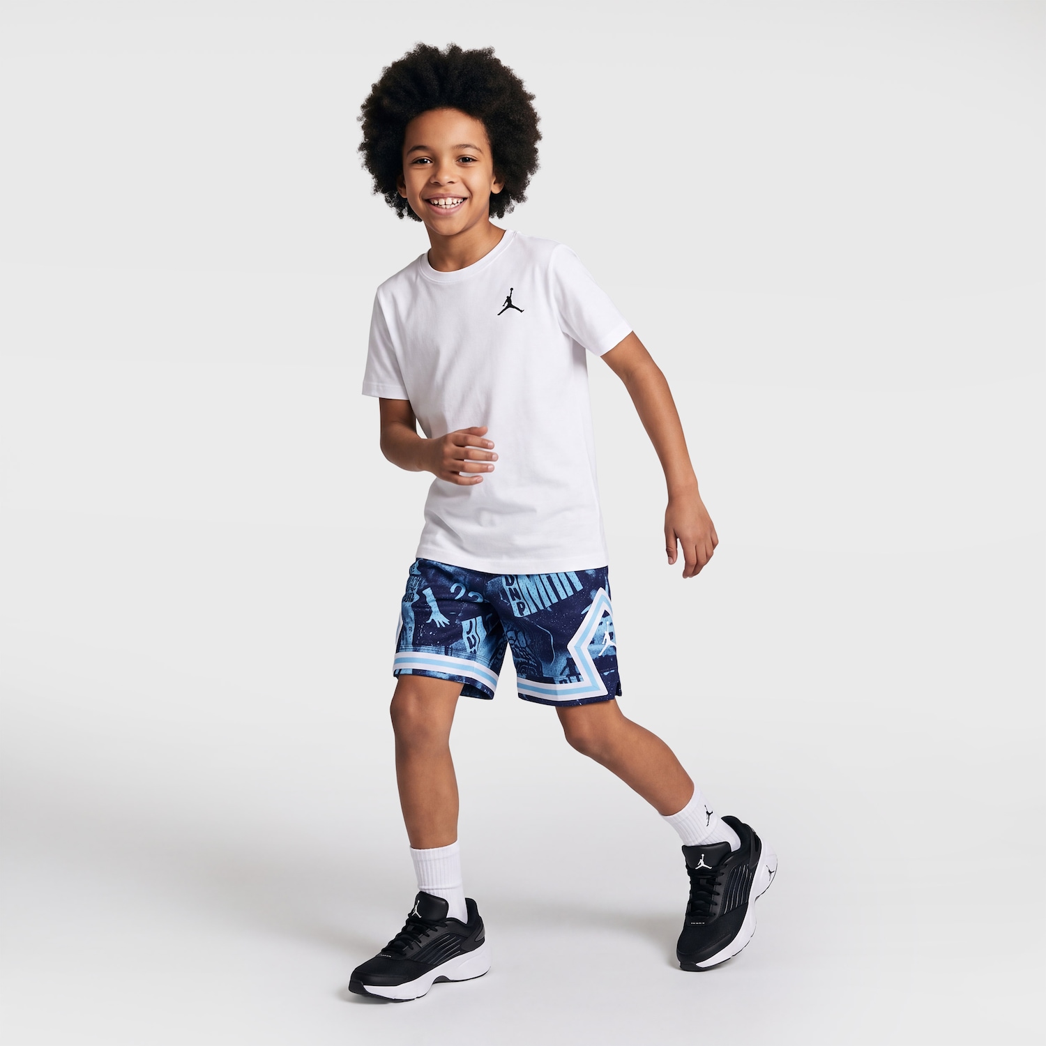 Bermuda Nike Jordan Michael Jordan All Over Print Sport Infantil - Foto 3