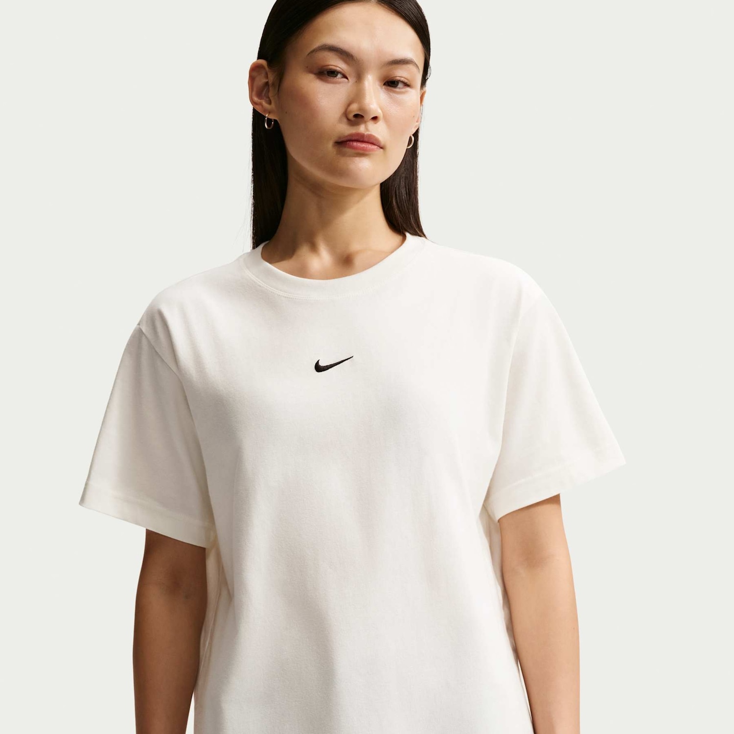 Camiseta LS Nike NSW Classic SS Feminina - Foto 1
