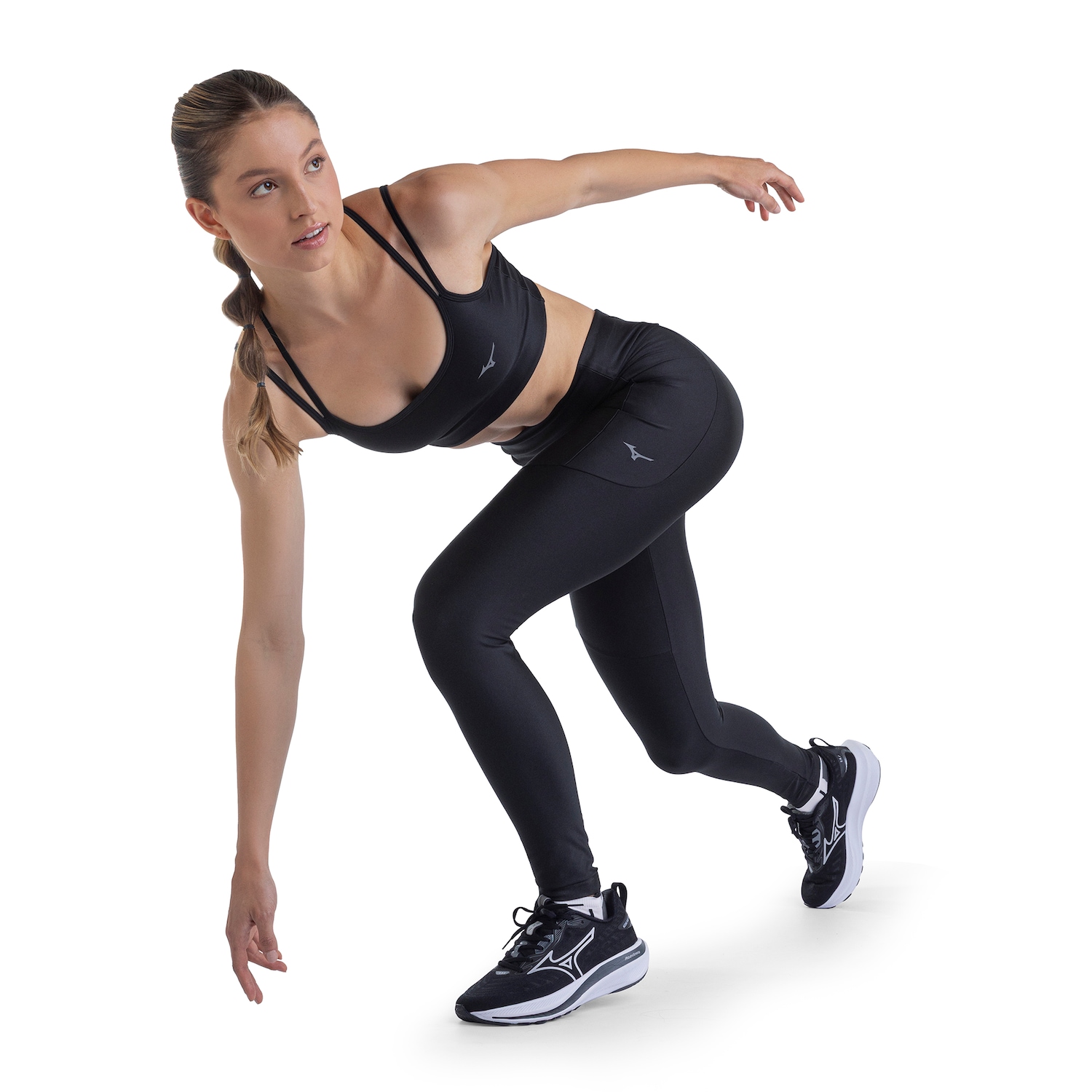 Calça Legging Mizuno Run Easy Feminina - Foto 4