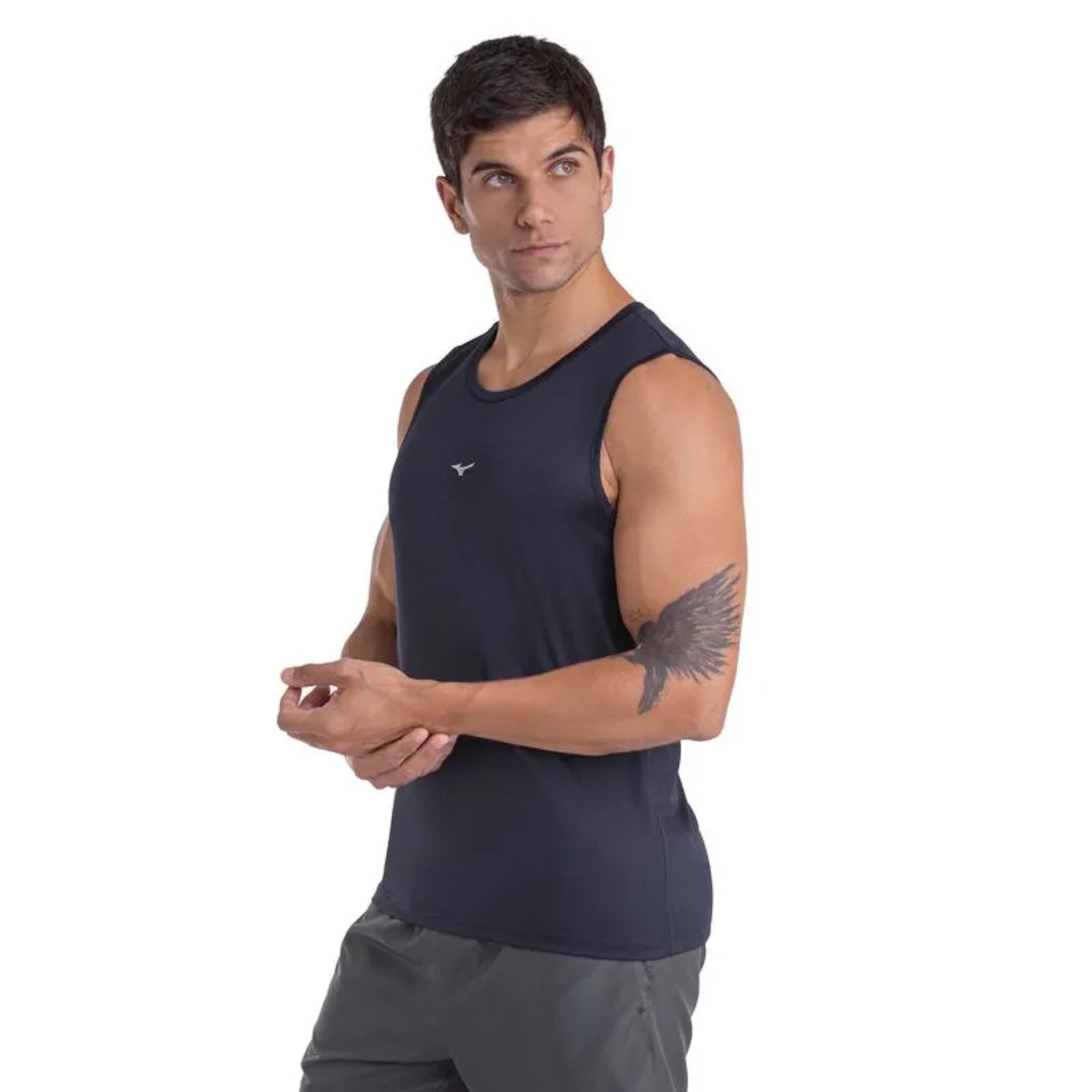 Camiseta Regata Mizuno Nirvana Masculina - Foto 4