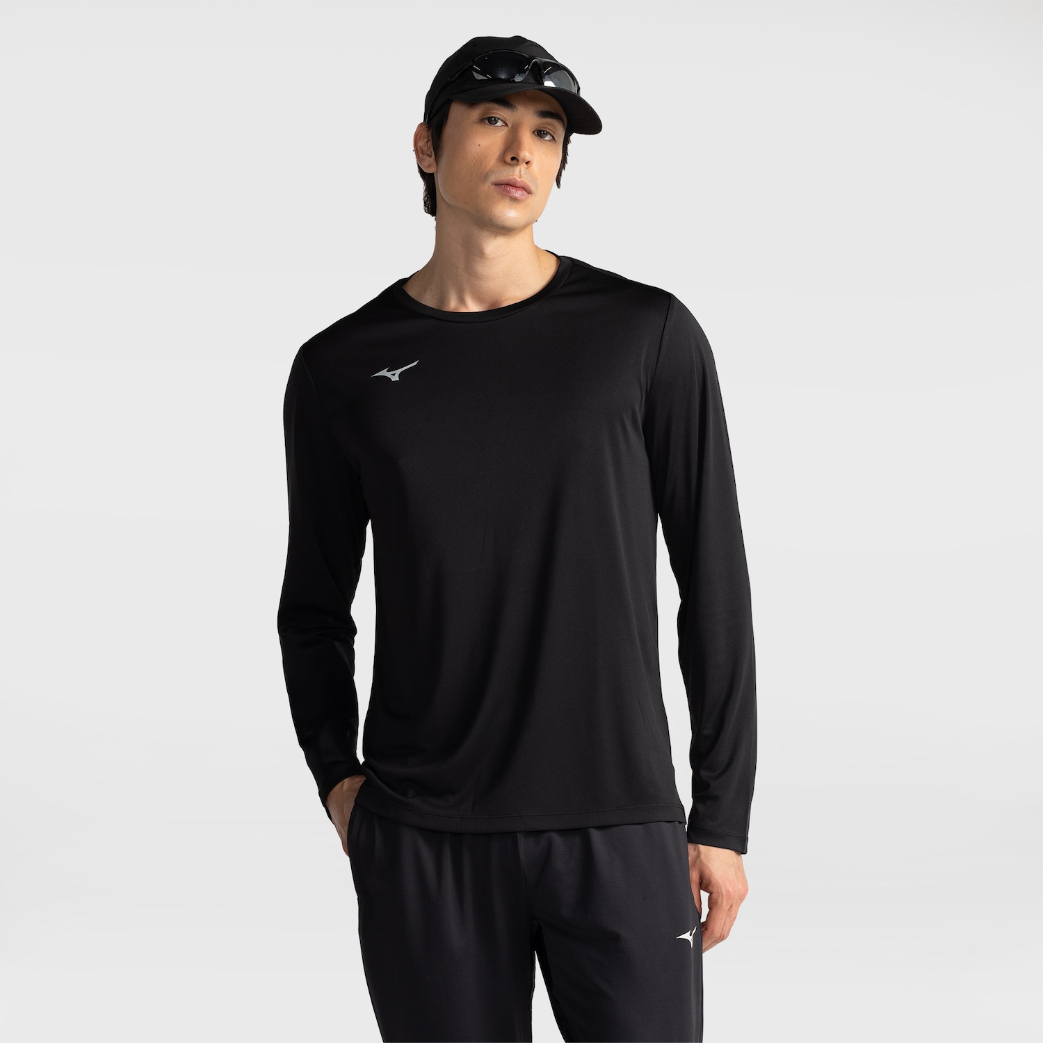 Camiseta Manga longa Mizuno Energy 2.0 Masculina - Foto 1