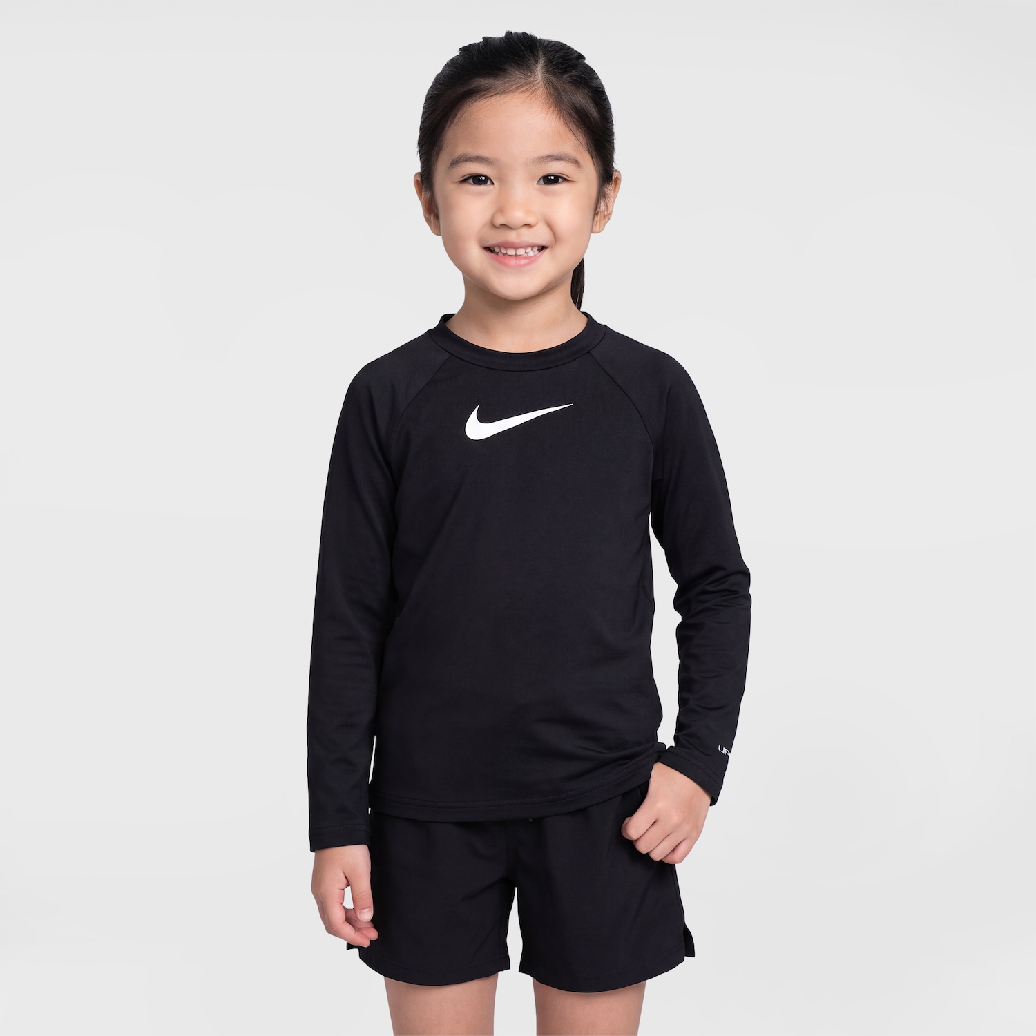 Camiseta UV Long Sleeve Hydroguard Nike Infantil - Foto 4