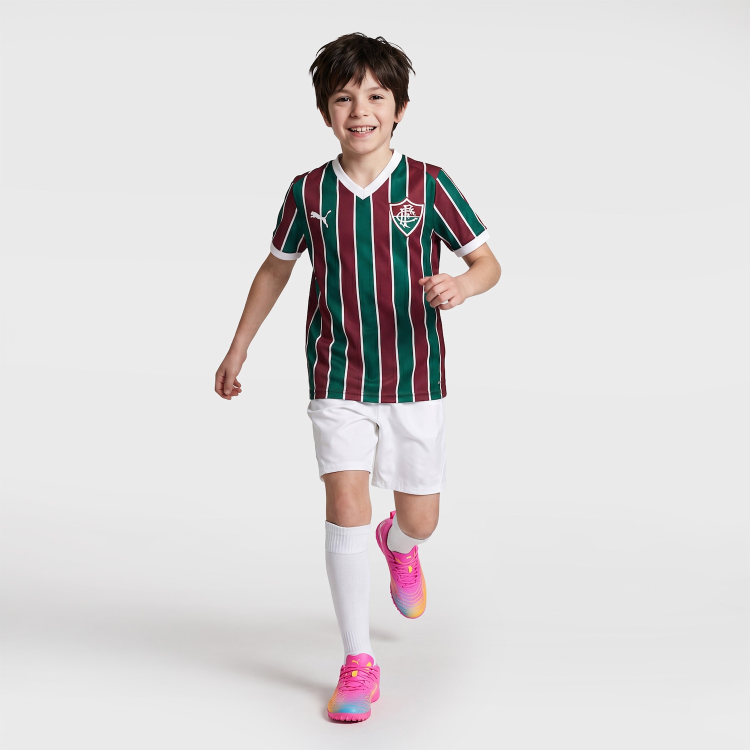 Camisa do Fluminense I 26/27 Torcedor Puma Infantil - Foto 3