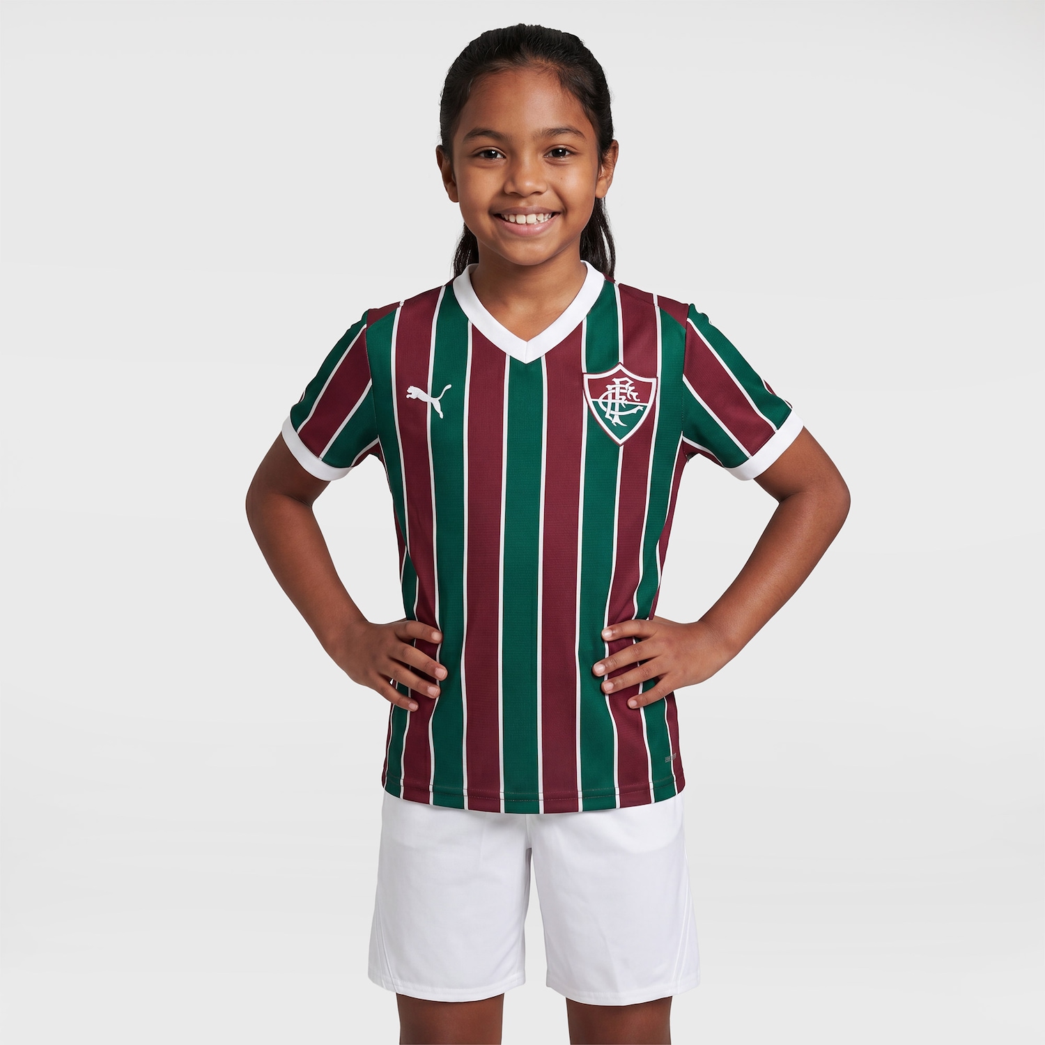 Camisa do Fluminense I 26/27 Torcedor Puma Infantil - Foto 4