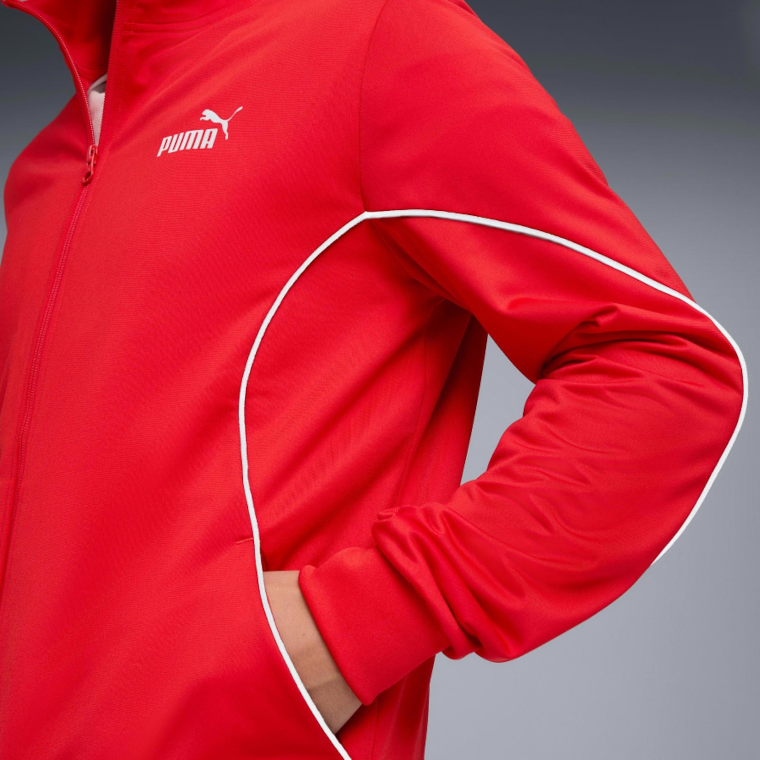 Conjunto Inverno Puma Poly Piping Suit Masculino - Foto 4