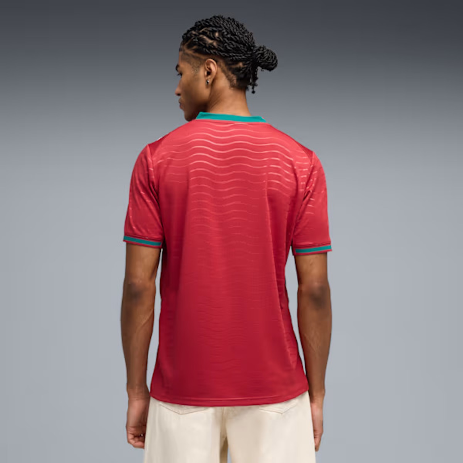Camisa Portugal I 26/27 Puma Torcedor Masculina - Foto 3