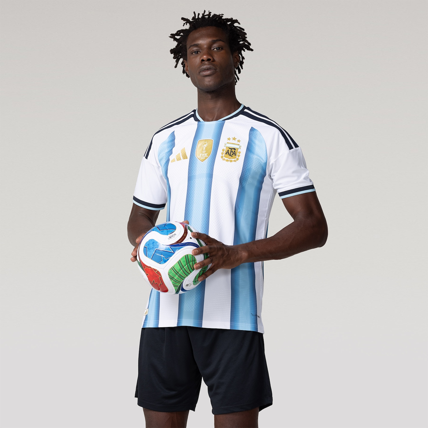 Camisa Argentina I 26/27 adidas Jogador Masculina - Foto 3
