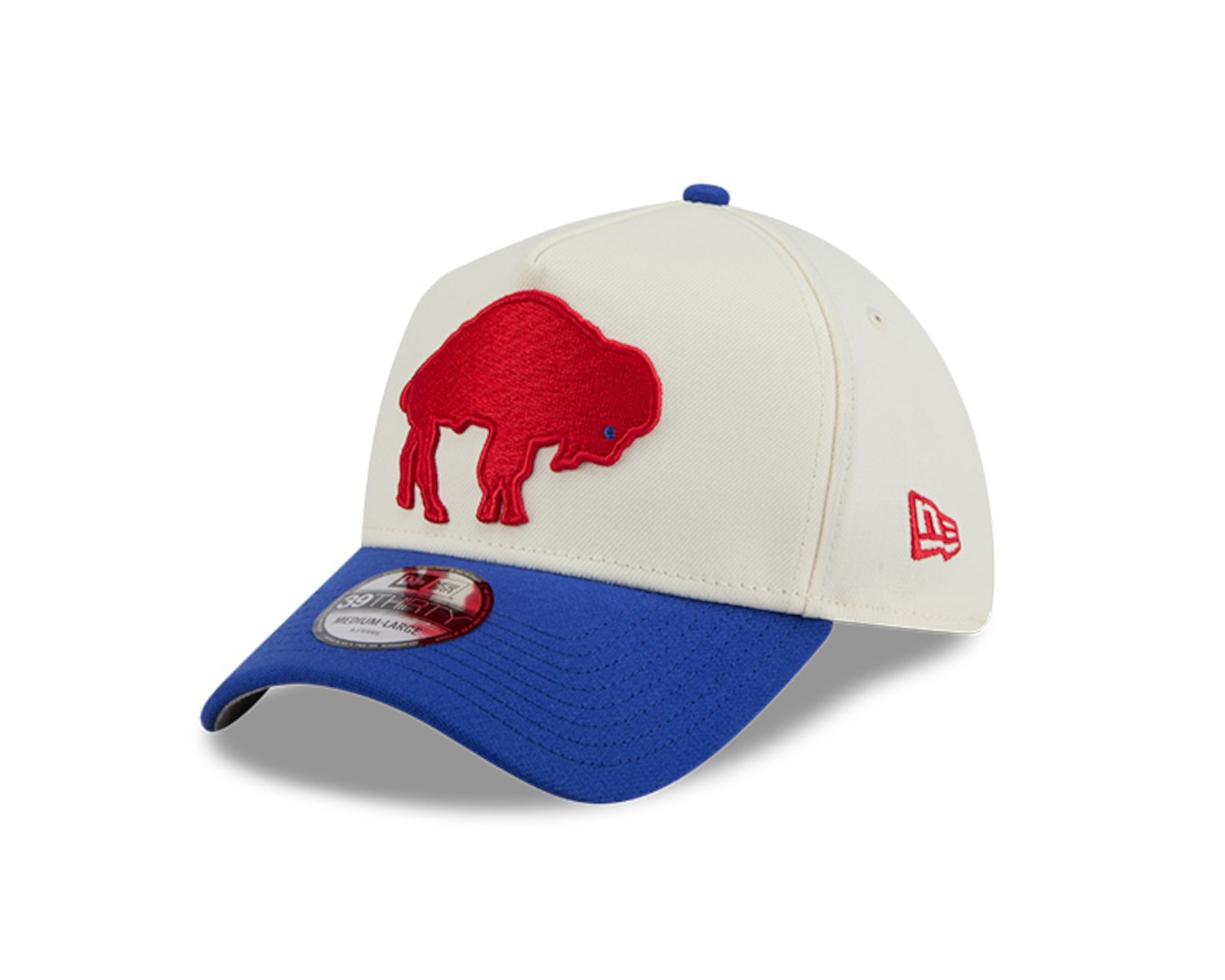 Boné Unissex New Era NFL 39THIRTY Buffalo Bills Aba Curva - Foto 1