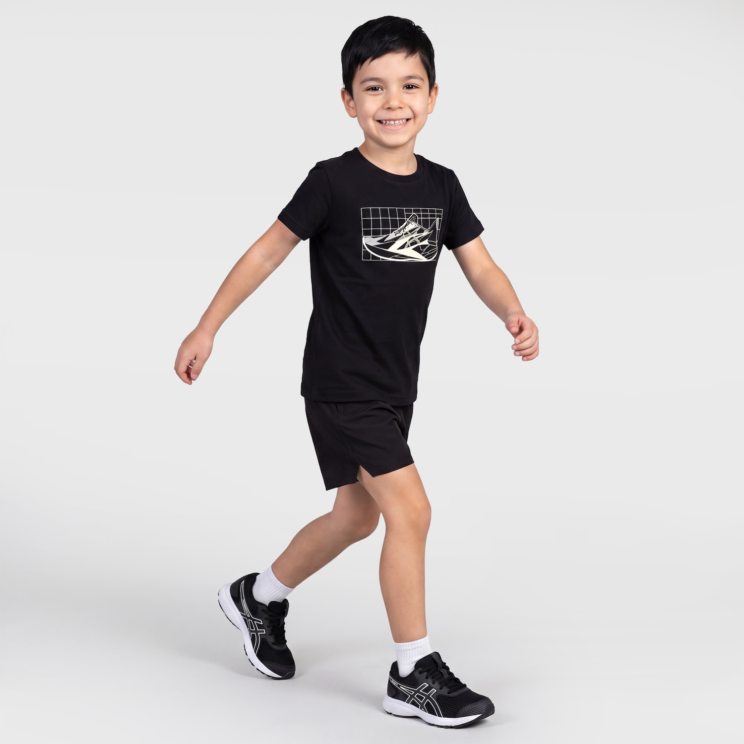 Bermuda Asics Dupla Menino LIC Infantil - Foto 3