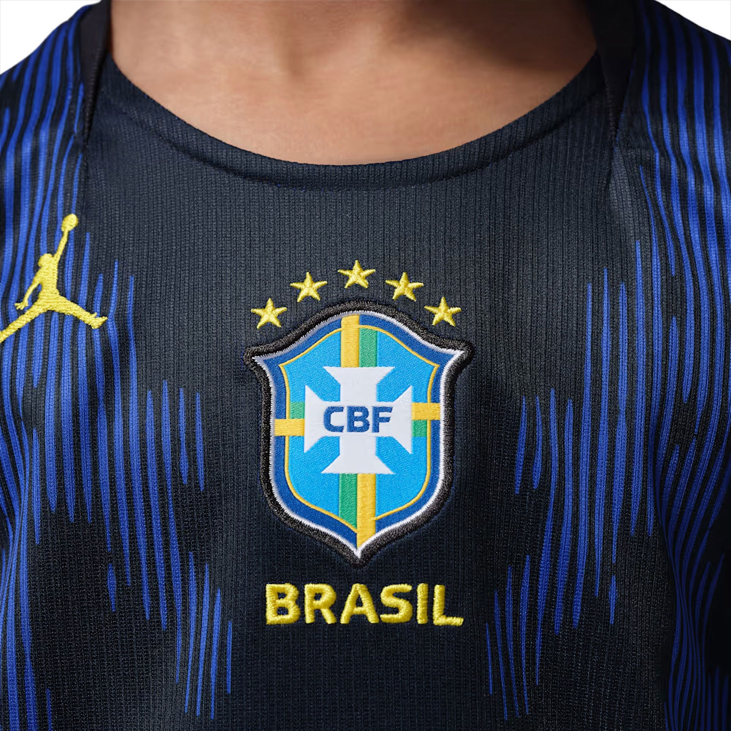 Camisa Brasil Nike Jordan II 2026/27 Torcedor Pro Criança - Foto 4