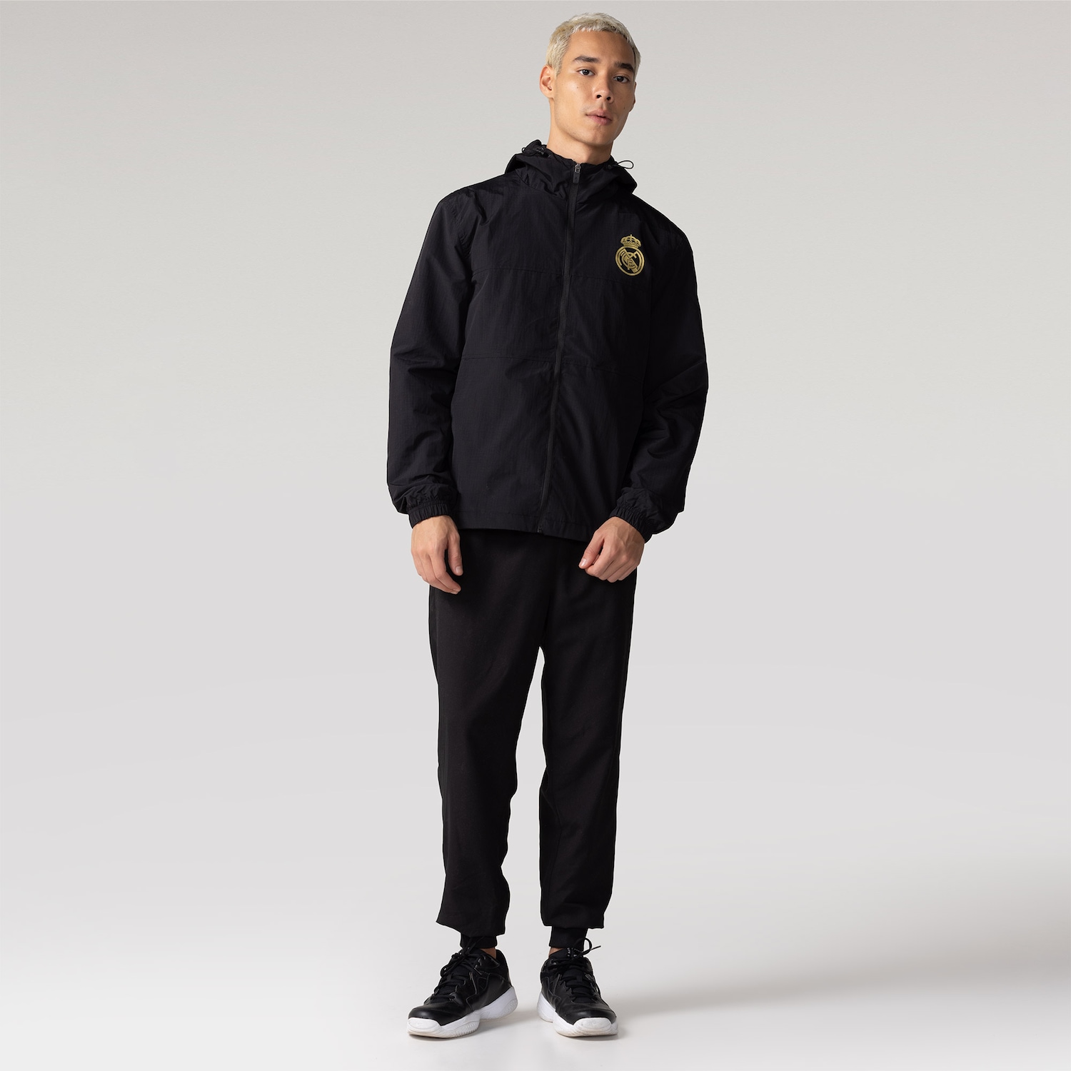 Jaqueta Real Madrid Waterproof Masculina - Foto 3