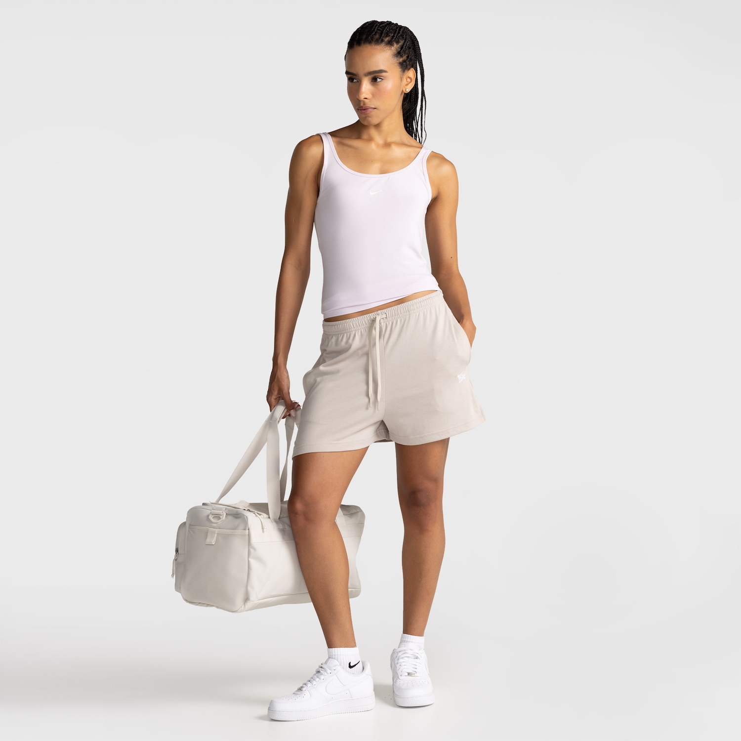 Shorts Nike Sportswear Chill Knit Feminino - Foto 3