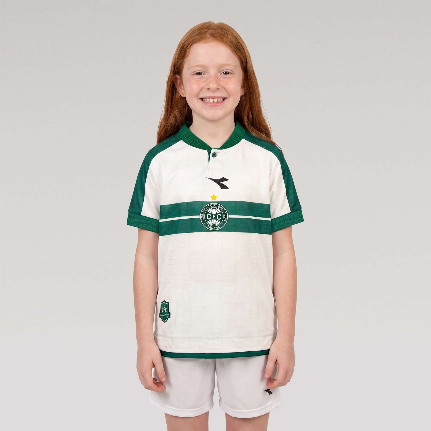 Camisa do Coritiba I 2026 Torcedor Diadora - Infantil - Foto 4