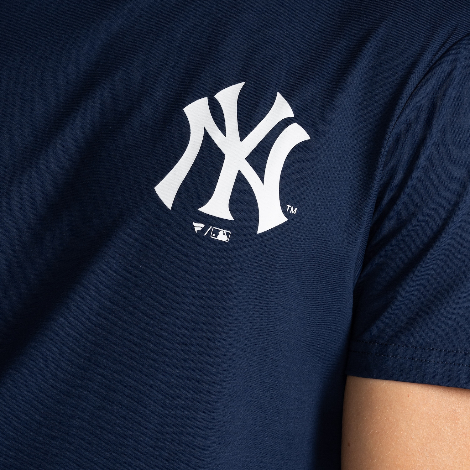 Camiseta Fanatics Major League Baseball Textured Print New York Yankees Masculina - Foto 4