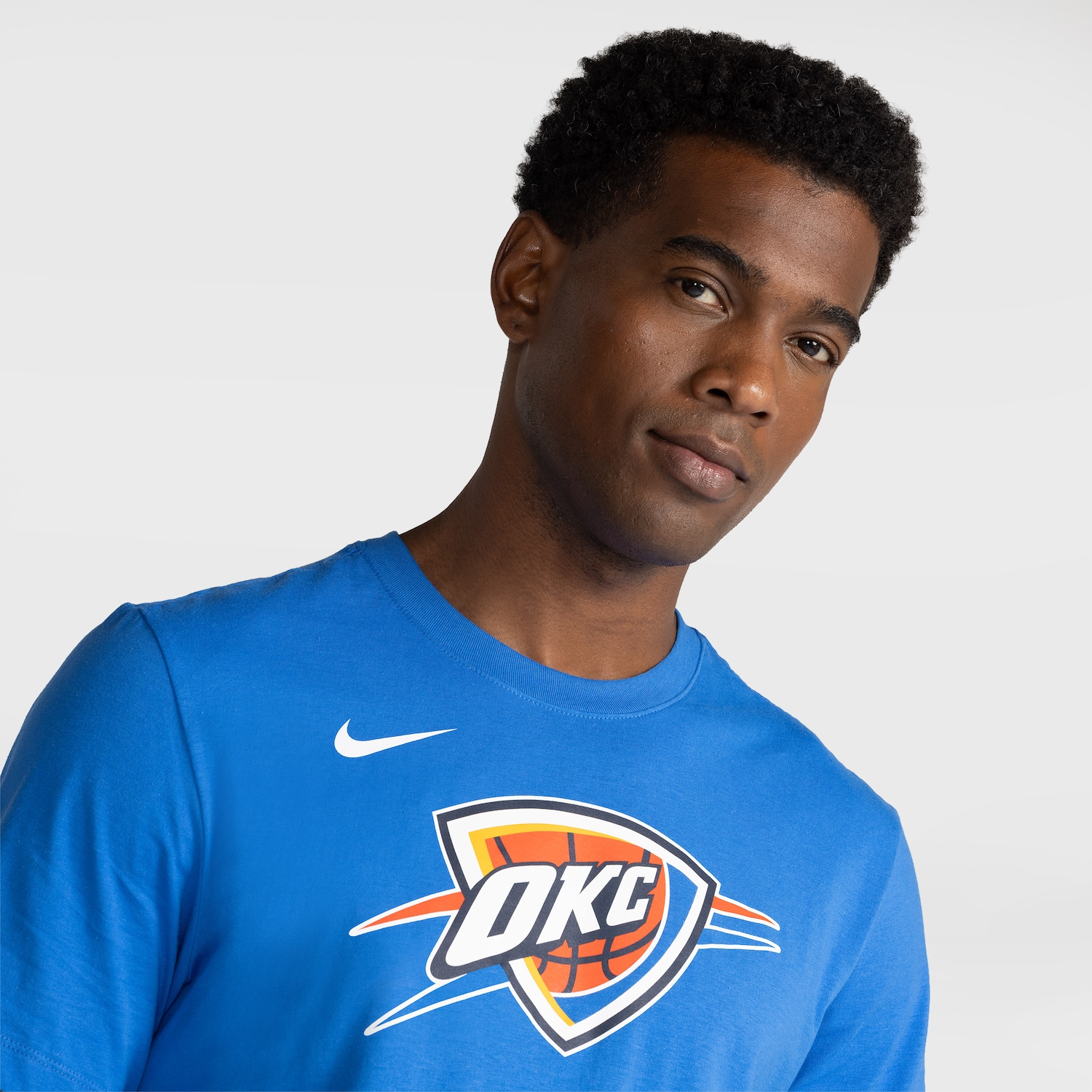 Camiseta Nike OKC ES Logo1 SS Masculina - Foto 4