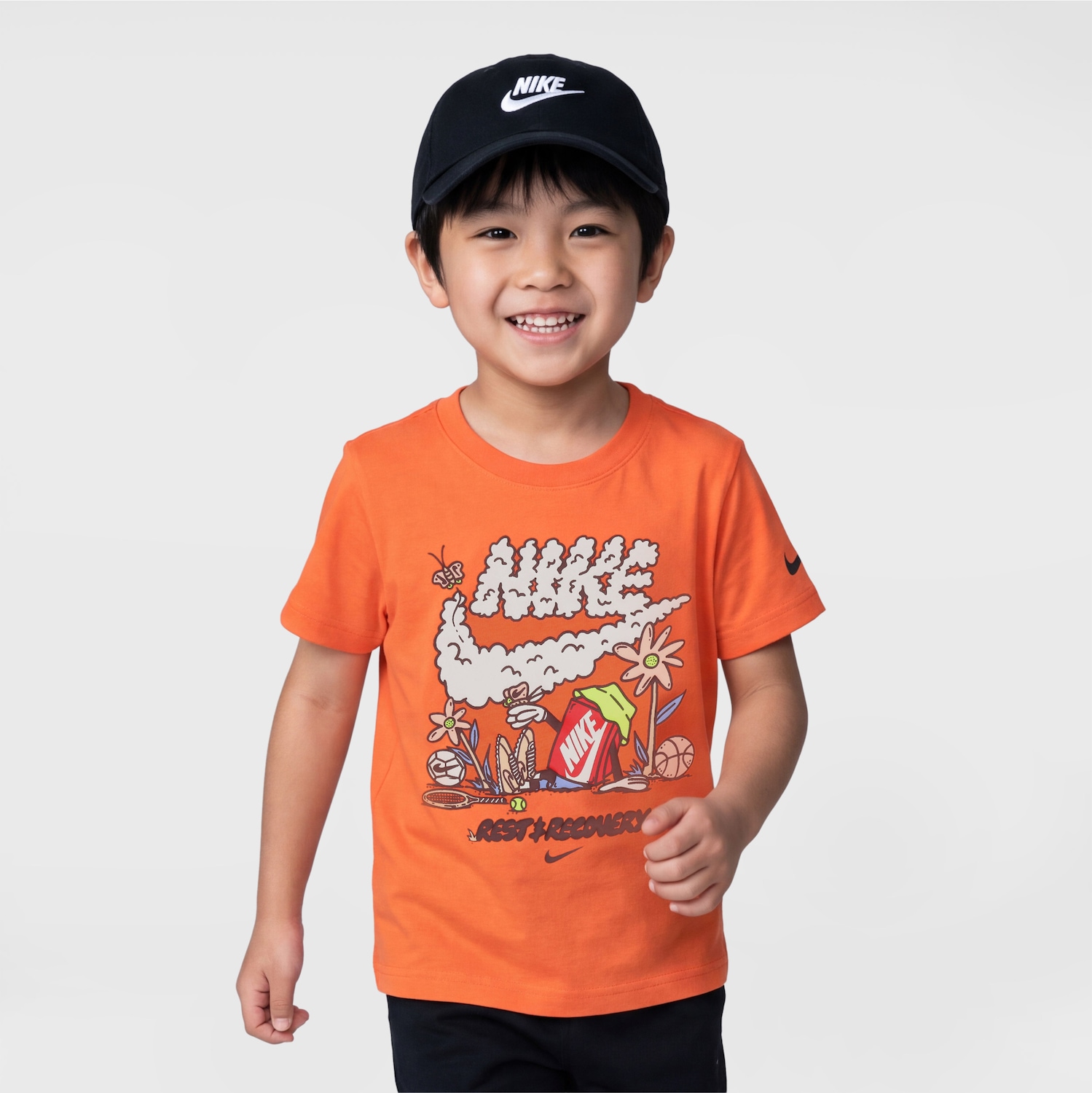Camiseta Nike Boys Rest Infantil - Foto 1