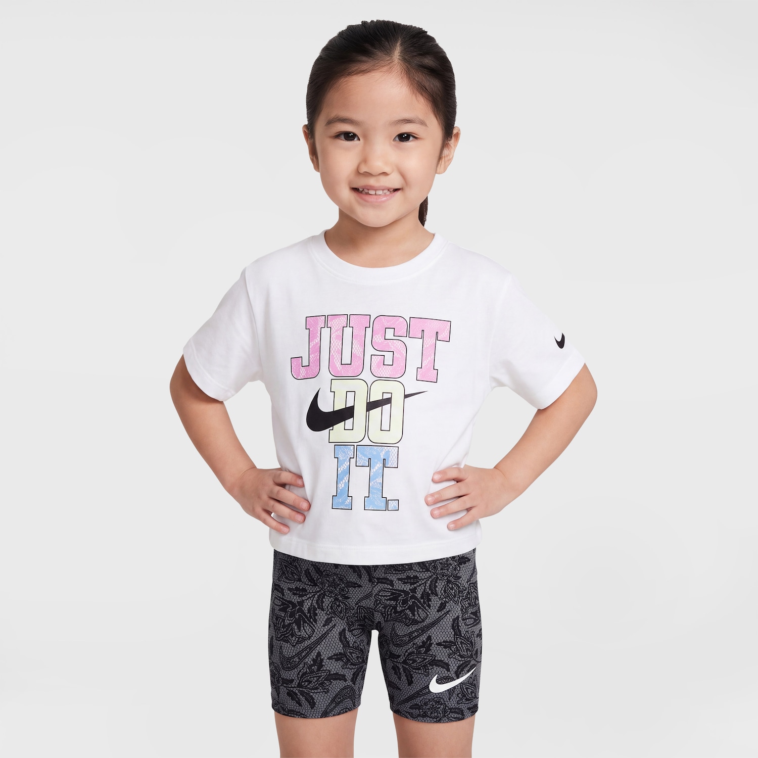 Conjunto Nike Lace It Up Bike Infantil - Foto 1