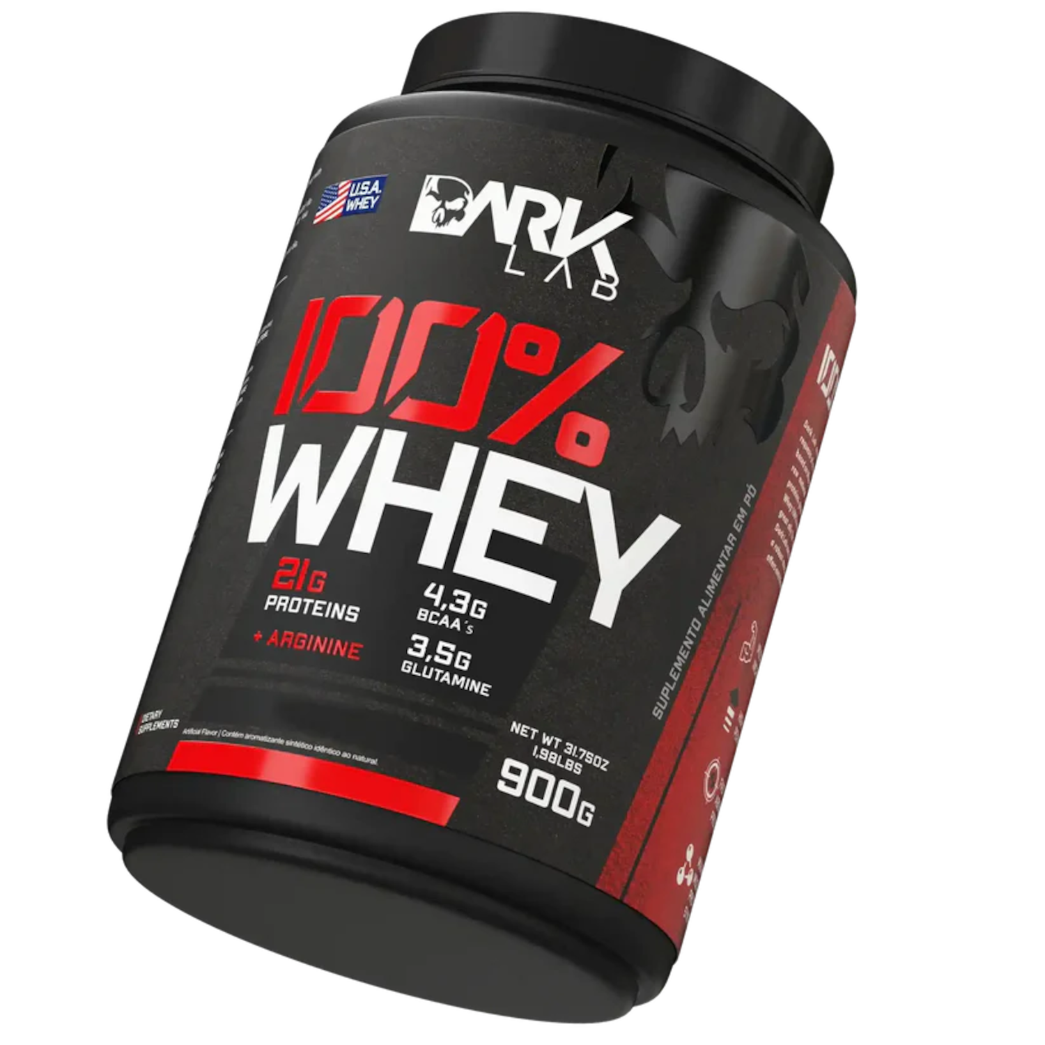 Whey Protein 100HD Dark Lab Morango 900g - Foto 3