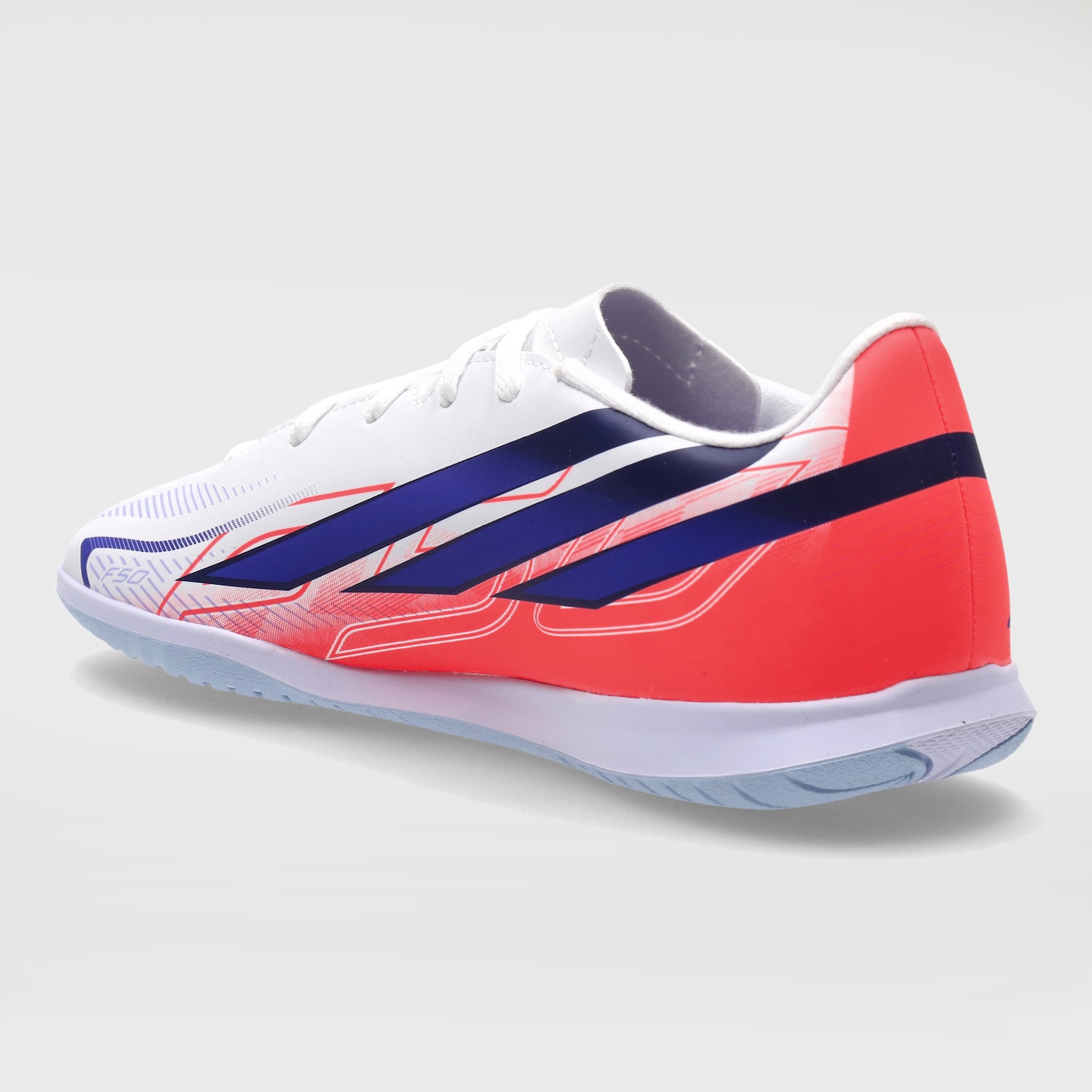 Chuteira Futsal Infantil adidas F50 Hyperfast Club - Foto 3