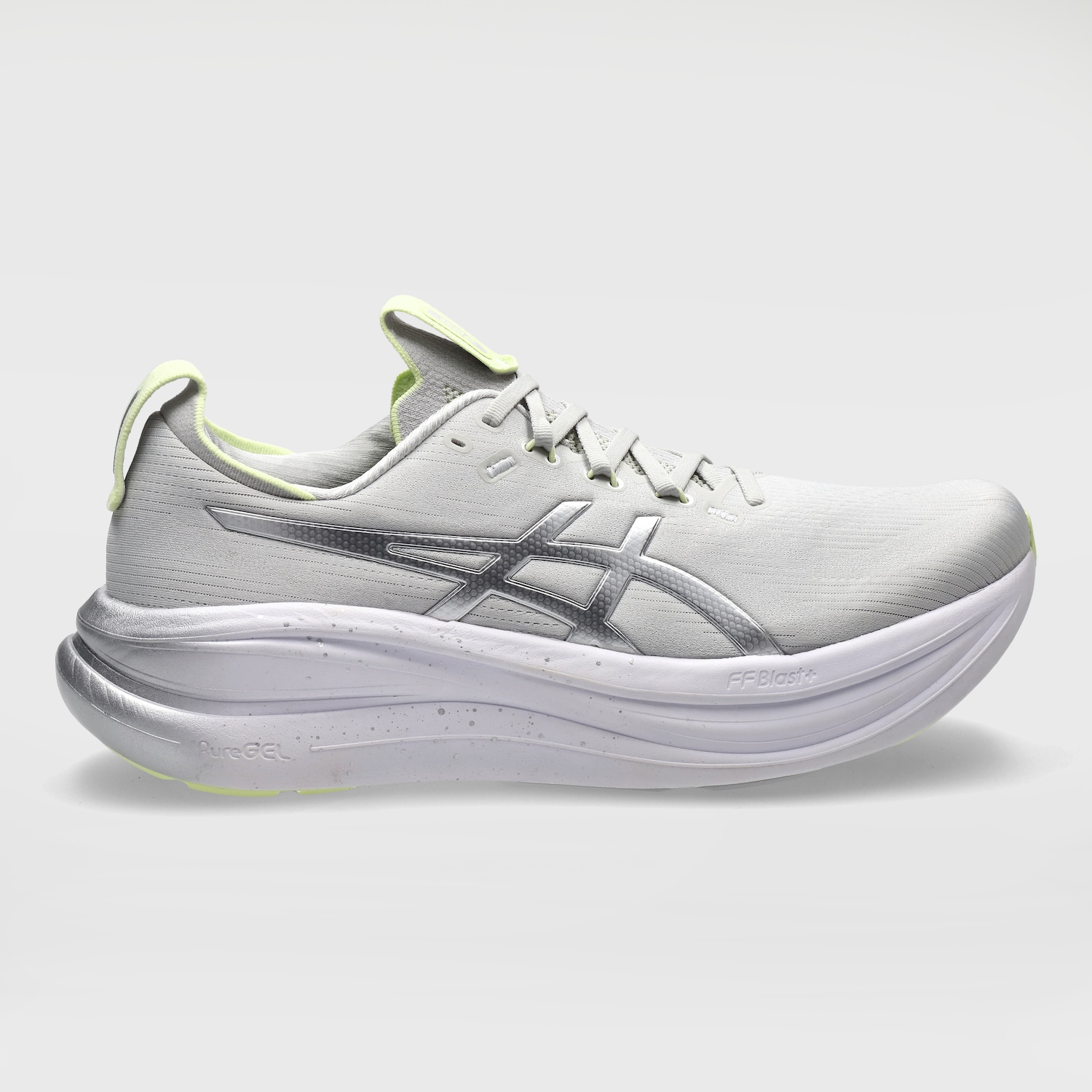 Tênis de Corrida Unissex Asics Gel-Nimbus 28 Platinum - Foto 1