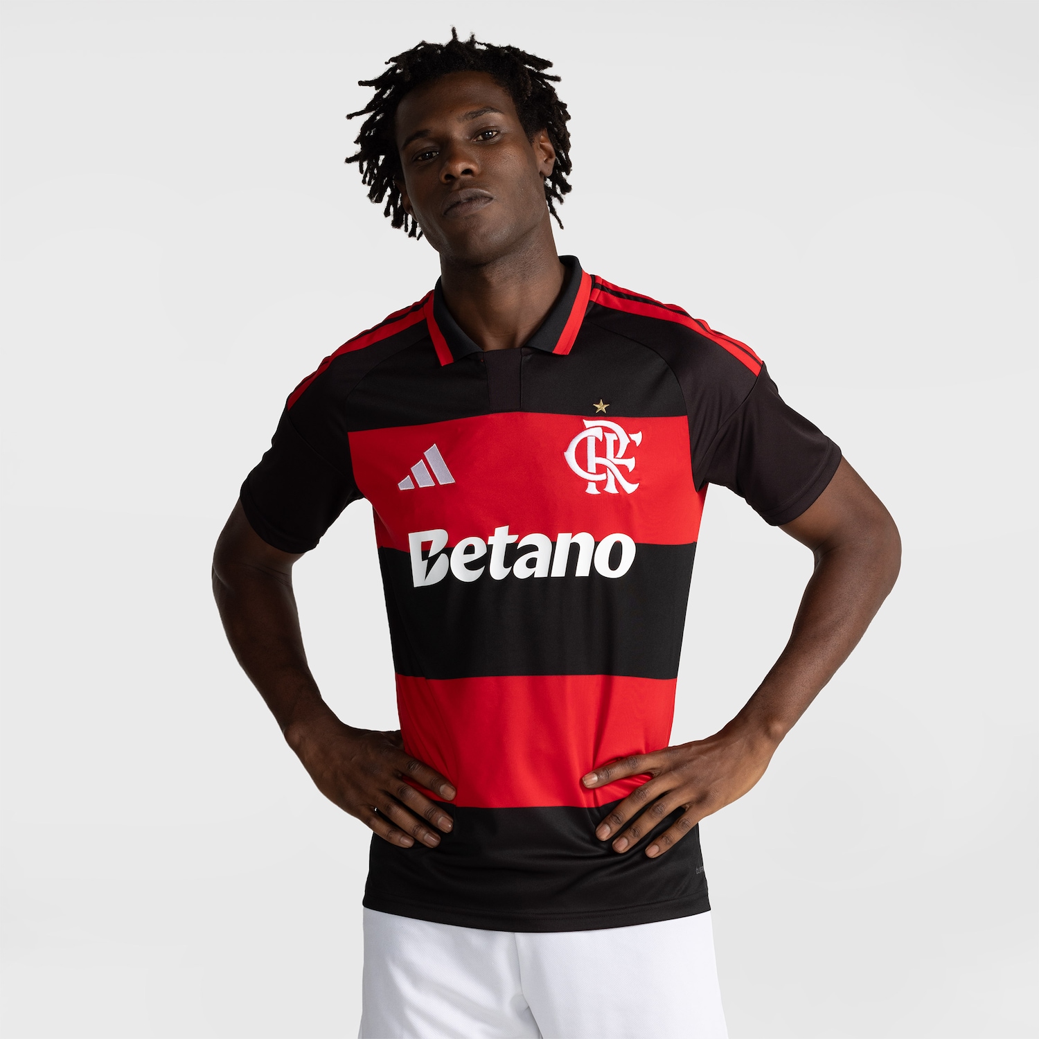 Camisa do Flamengo I 26/27 Torcedor adidas Masculina - Foto 1