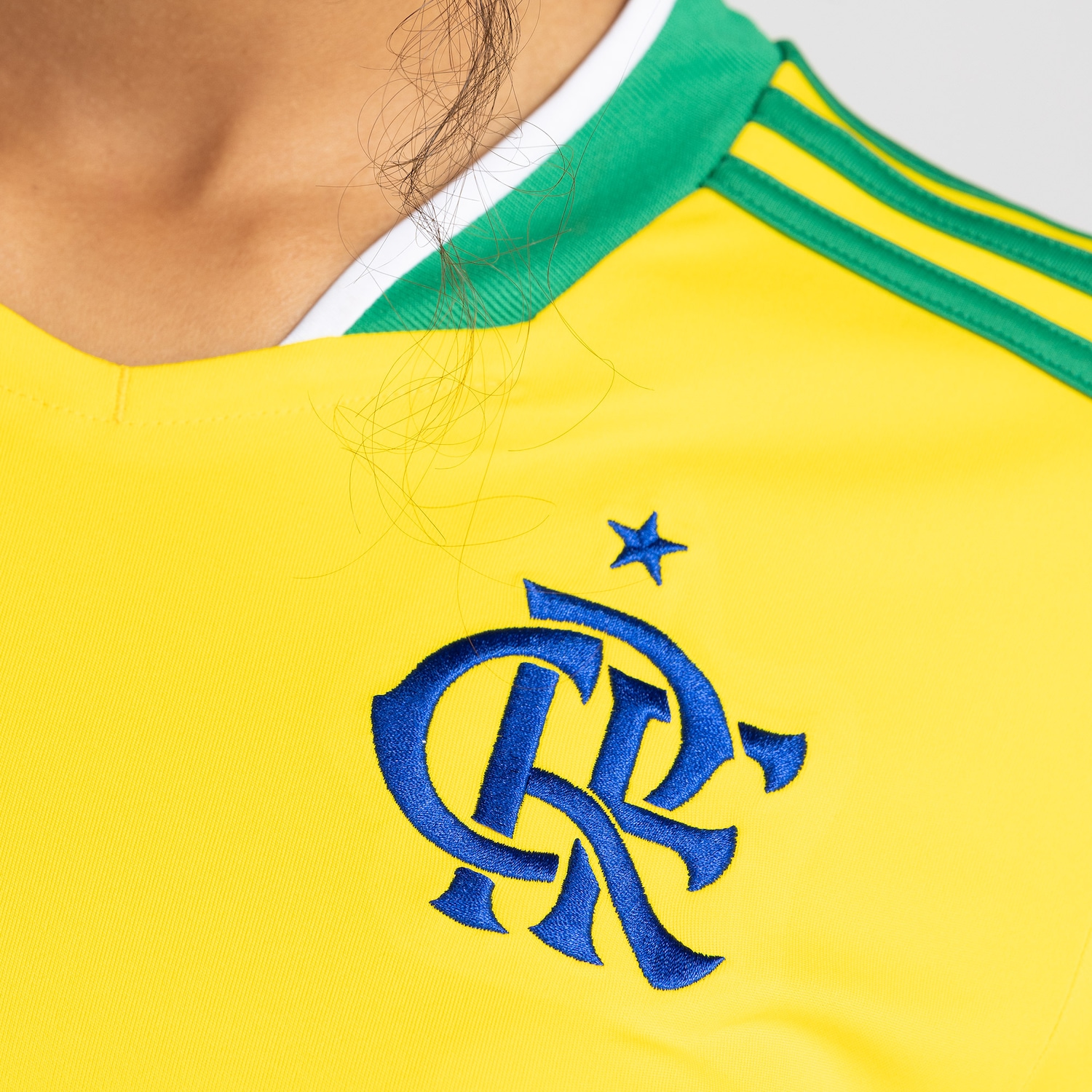 Camisa adidas Flamengo Brasil 26 Feminina - Foto 4