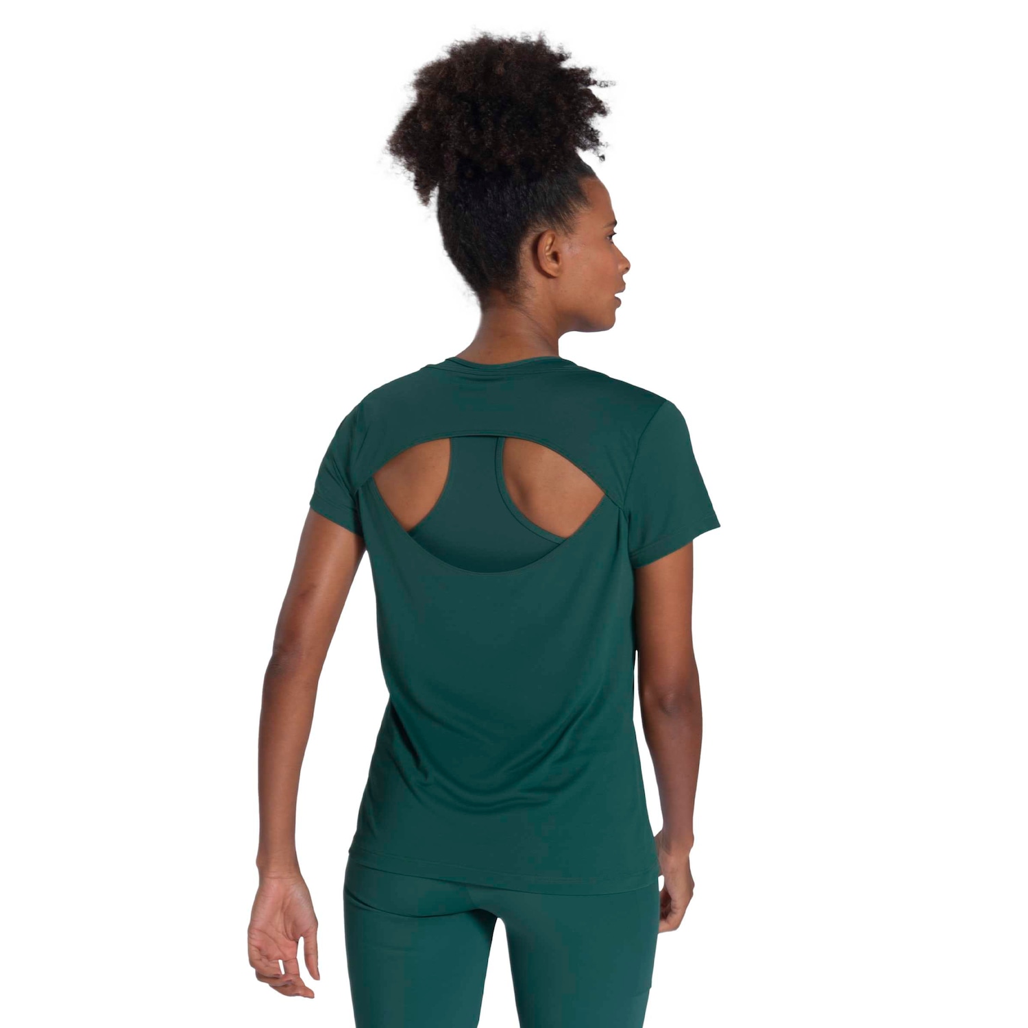 Camiseta Ess Polyamide Cutout adidas Feminino - Foto 2