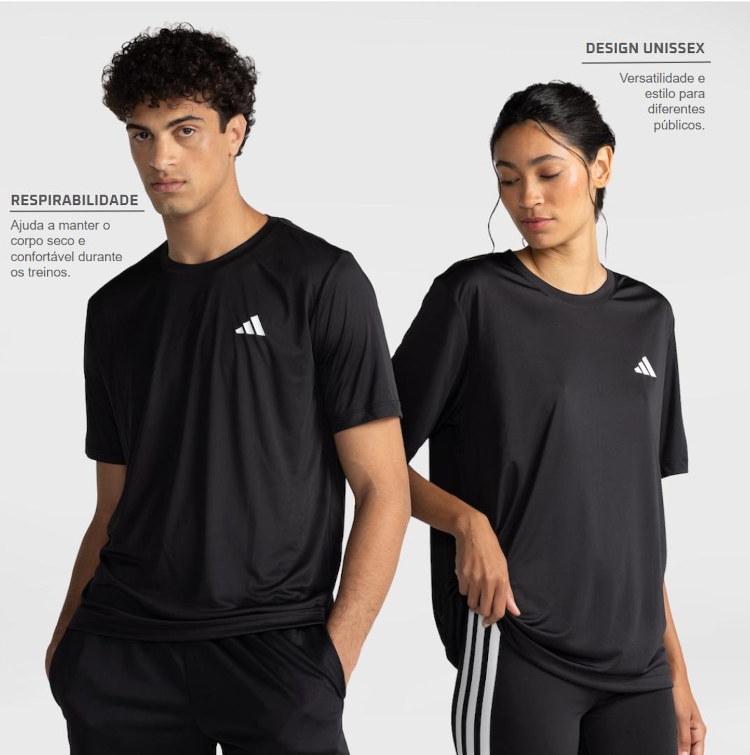 Camiseta adidas Treino Unissex - Foto 2