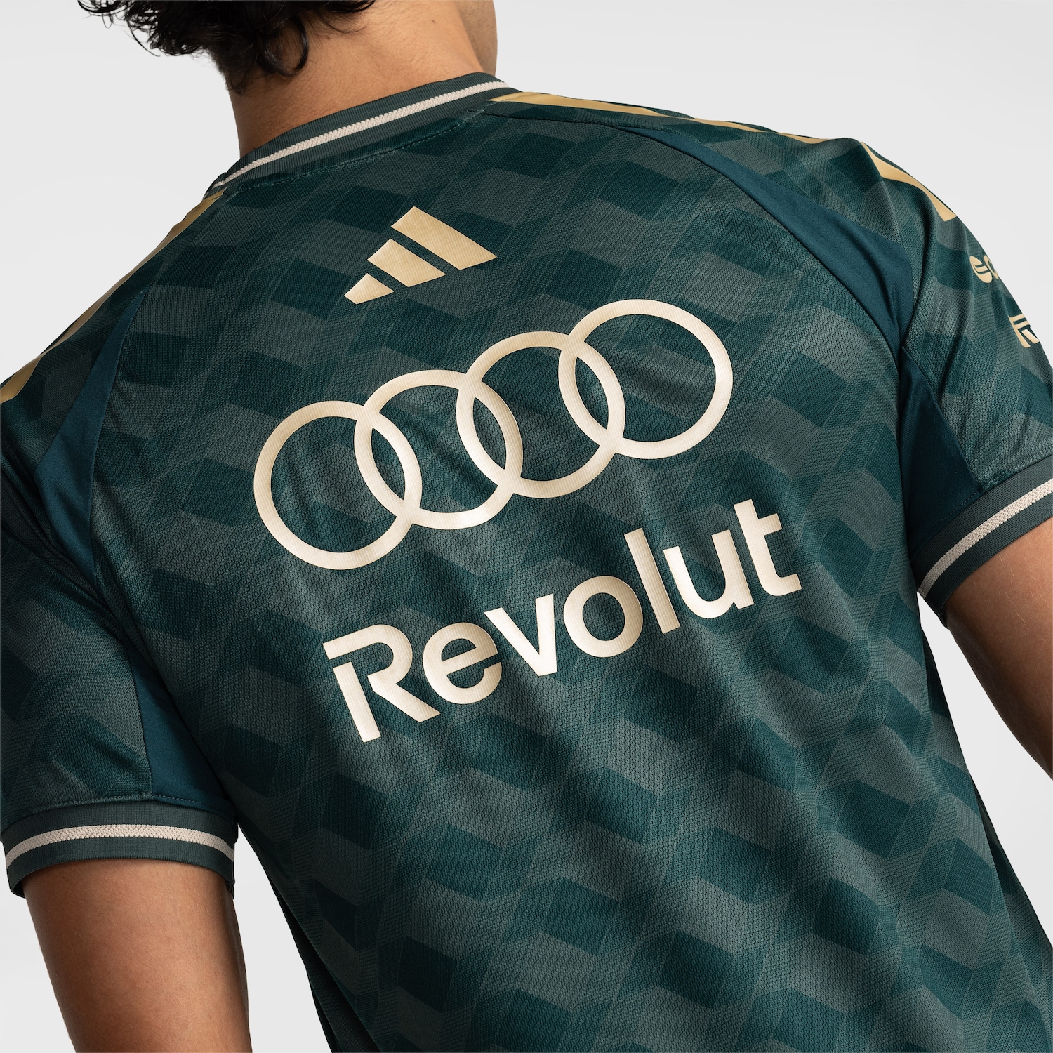 Camisa adidas Audi Revolut São Paulo Masculina - Foto 4