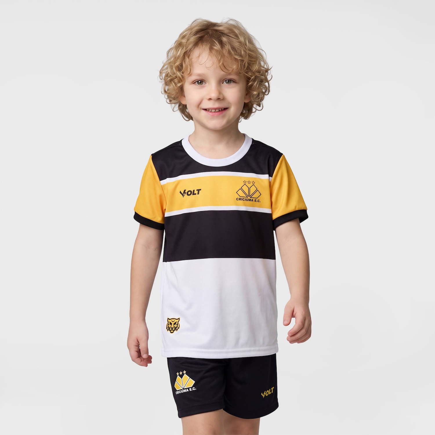 Kit Uniforme Volt Criciúma I 25 Infantil - Foto 1