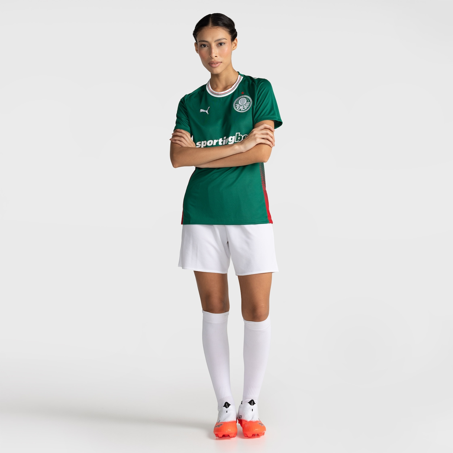 Camisa do Palmeiras I 2026 Puma Feminina - Foto 3