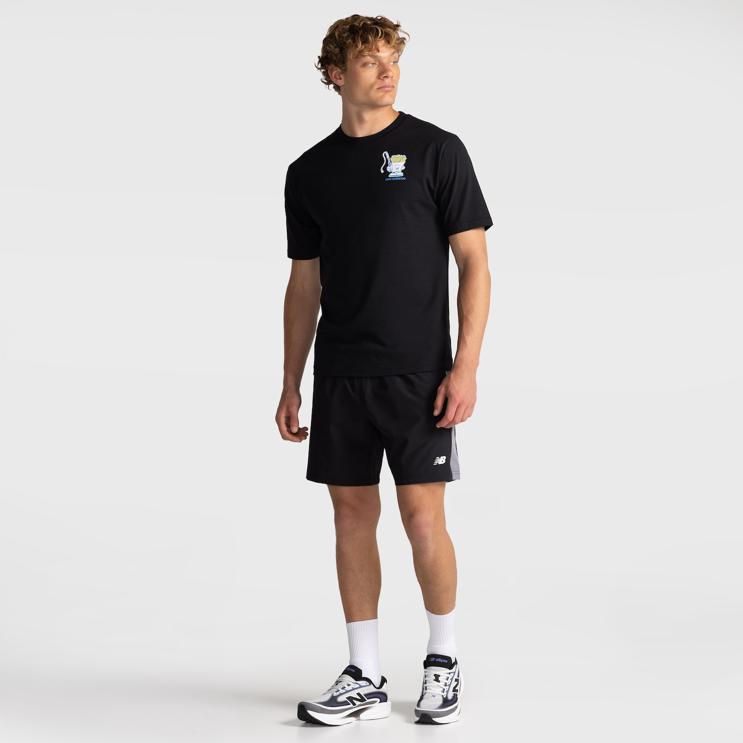 Bermuda New Balance Fast Days 7 Masculina - Foto 3