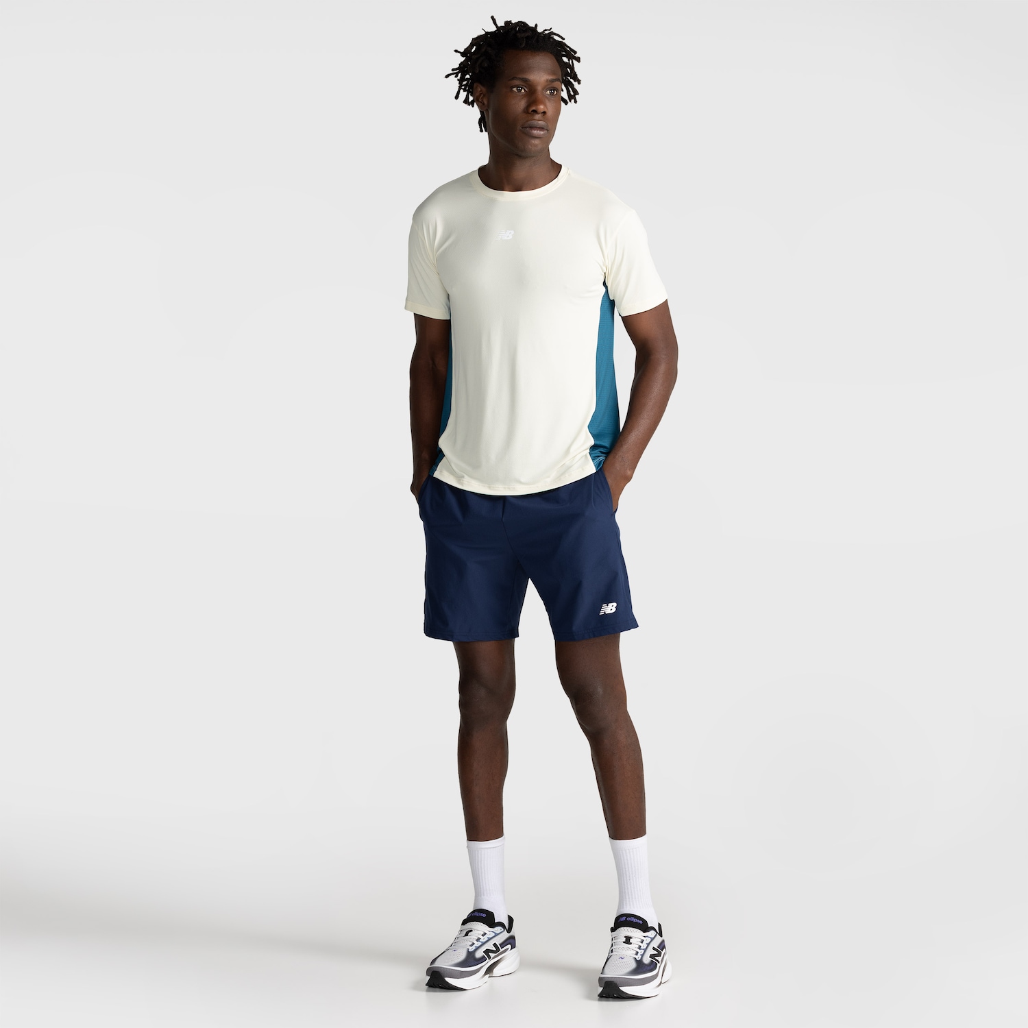 Bermuda New Balance Fast Days Masculina - Foto 3