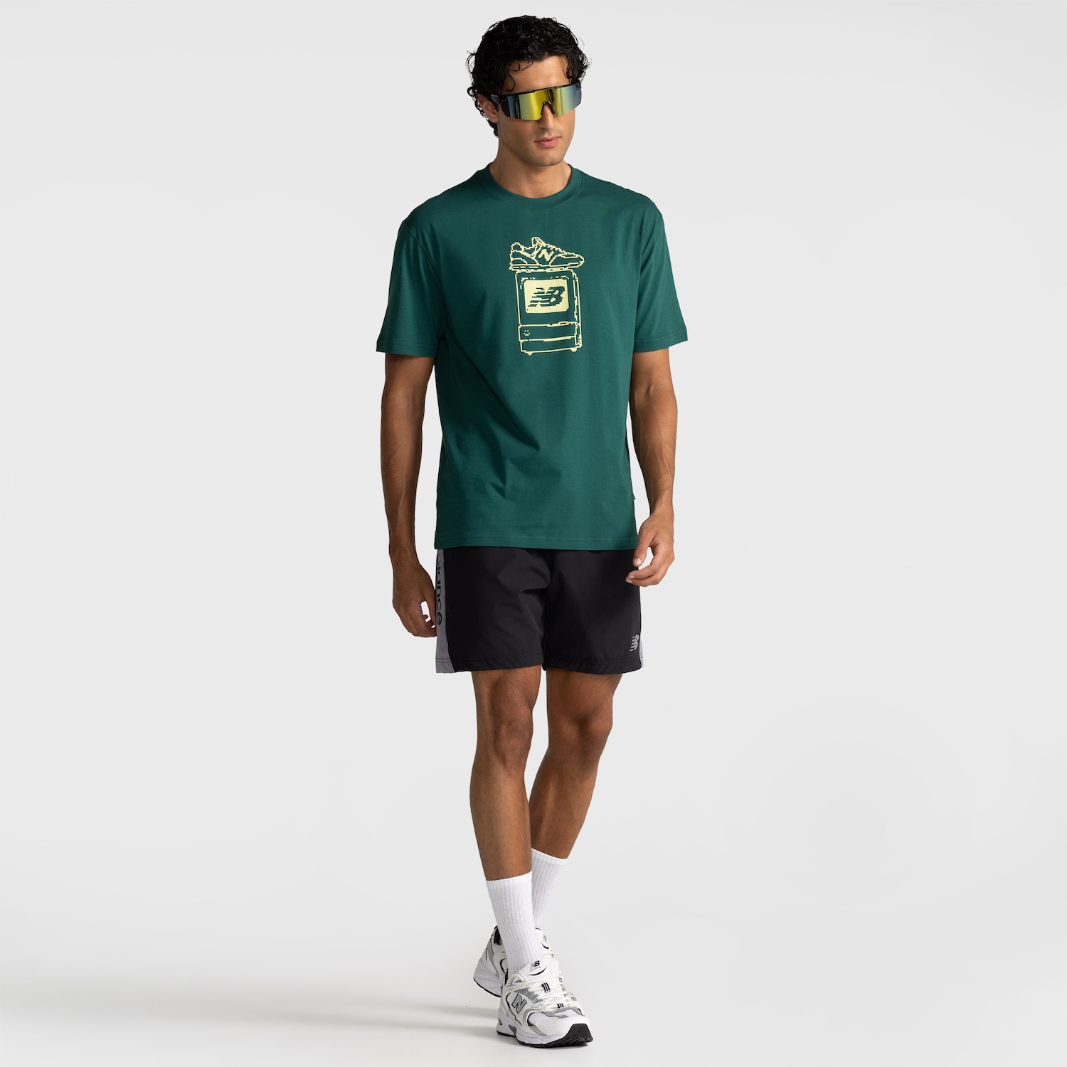 Bermuda New Balance DG Remastered Masculina - Foto 3