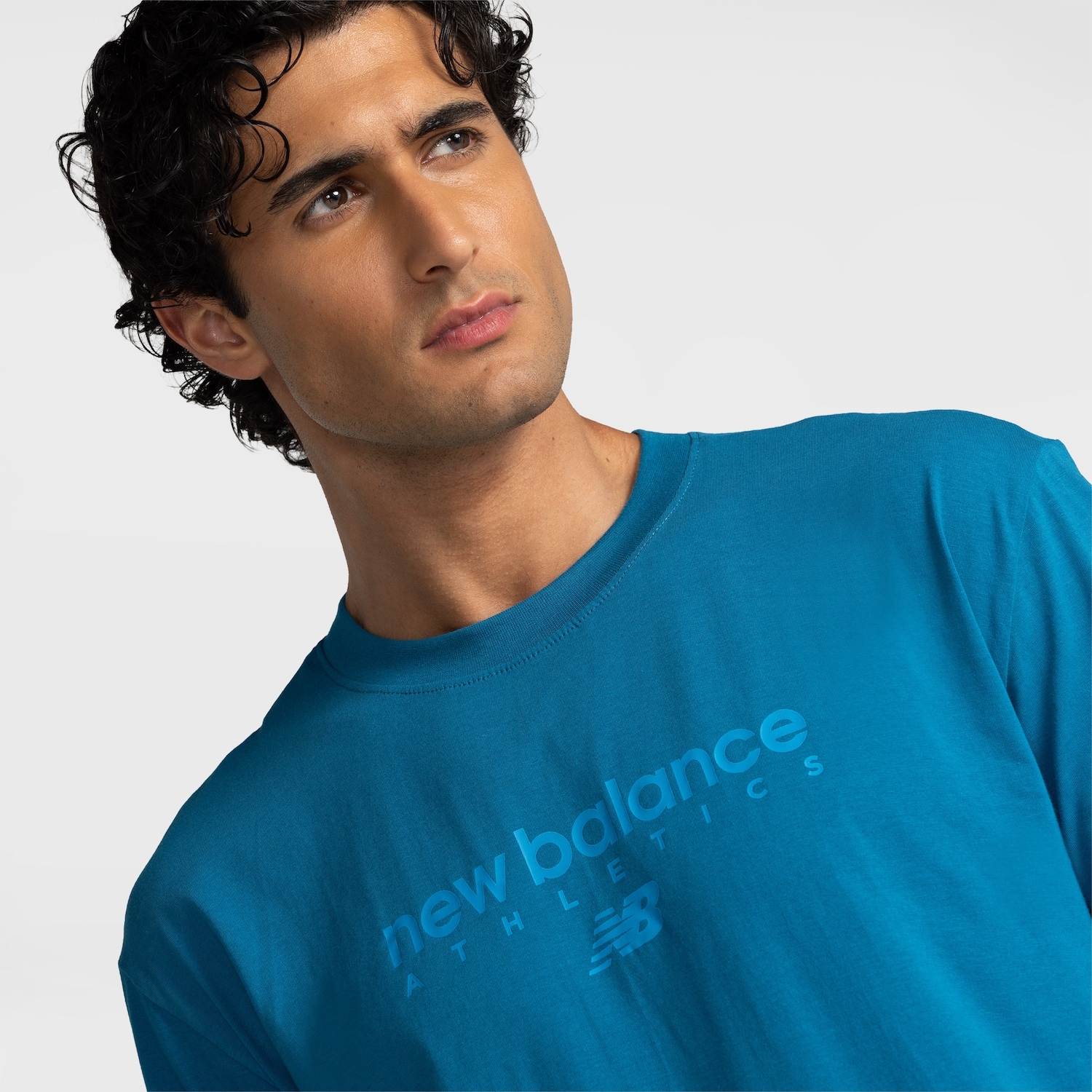 Camiseta New Balance Sport Linear Graphic Masculina - Foto 4