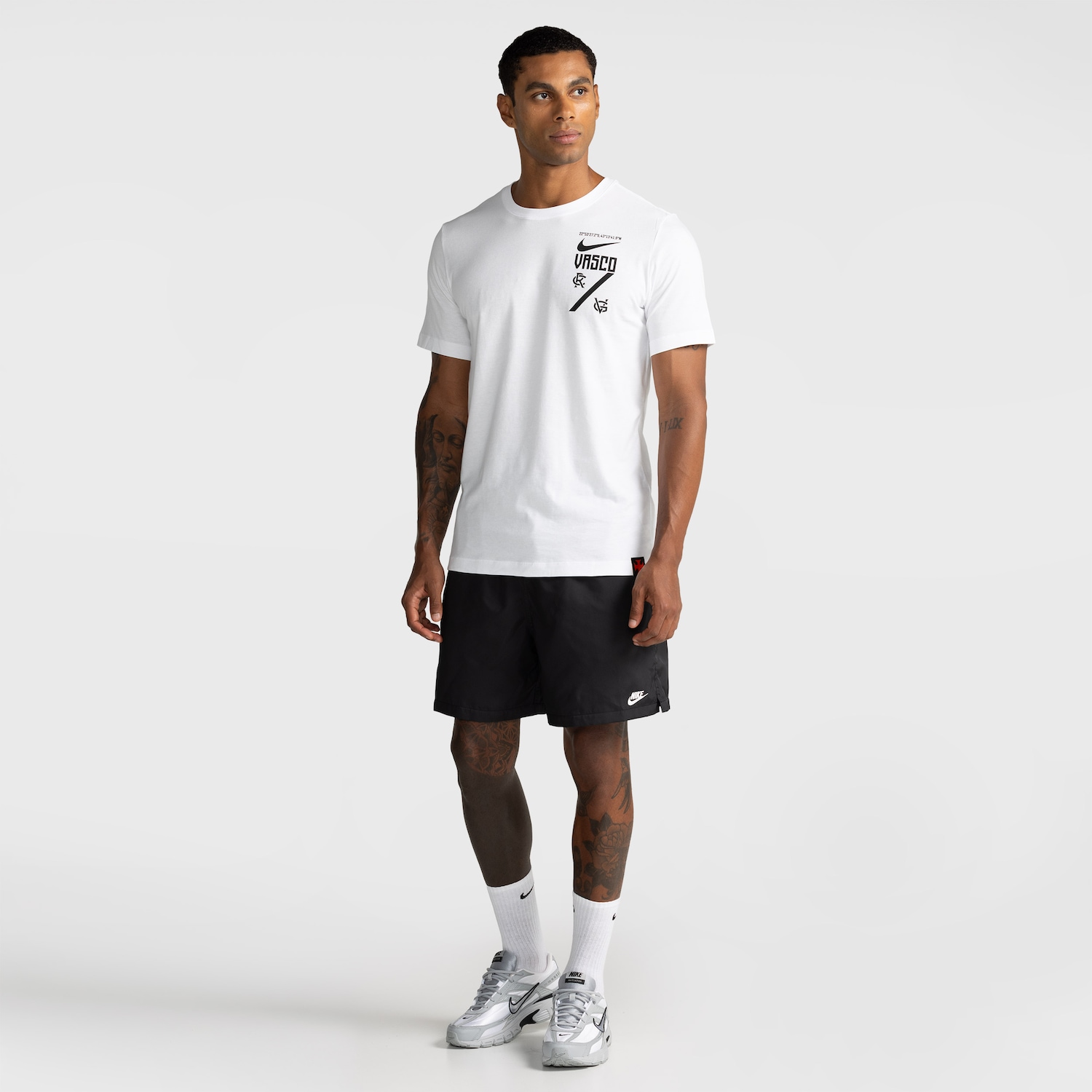 Camiseta do Vasco da Gama Nike Crest Tee Masculina - Foto 3