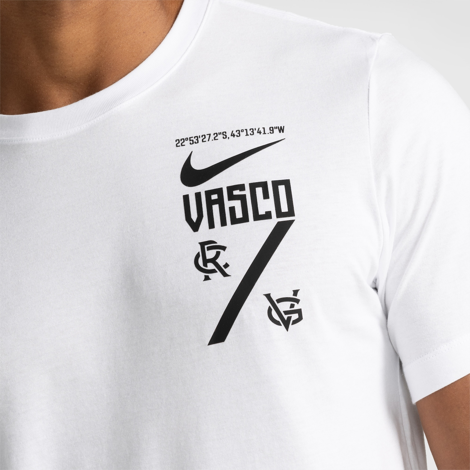 Camiseta do Vasco da Gama Nike Crest Tee Masculina - Foto 4