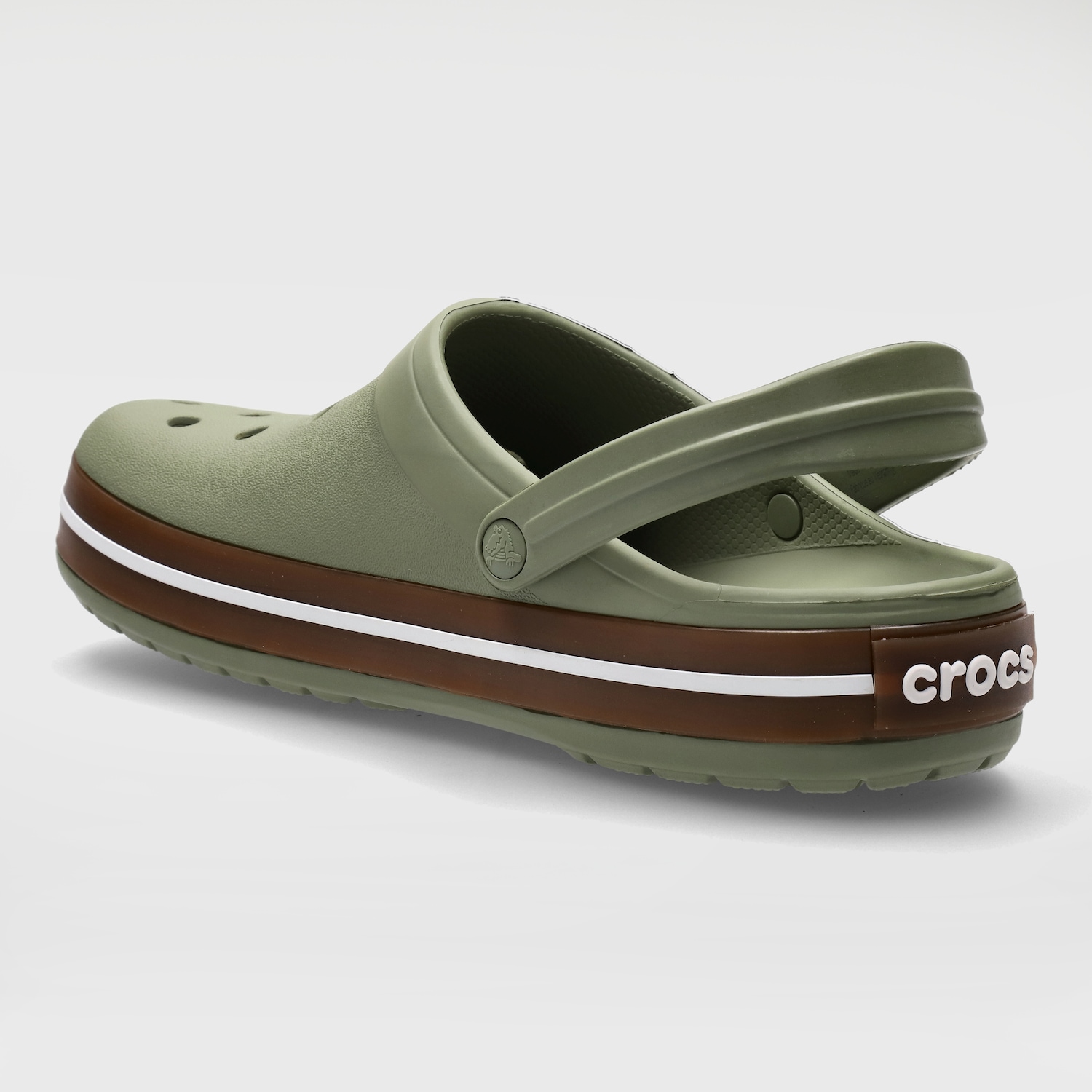 Sandália Crocs Crocband Gum Clog Unissex - Foto 3