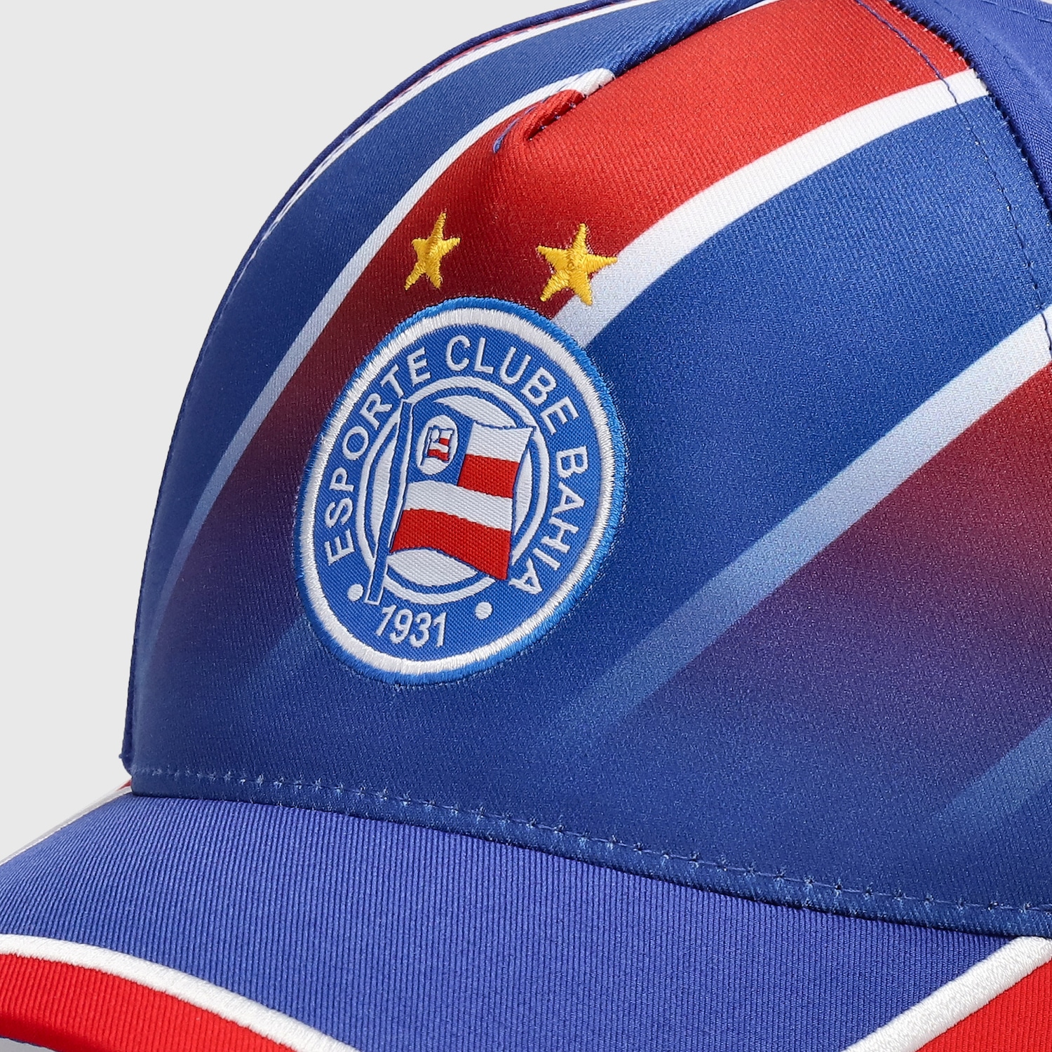 Boné Unissex do Bahia Super Cap Sublimação e Bordado Aba Curva - Foto 3