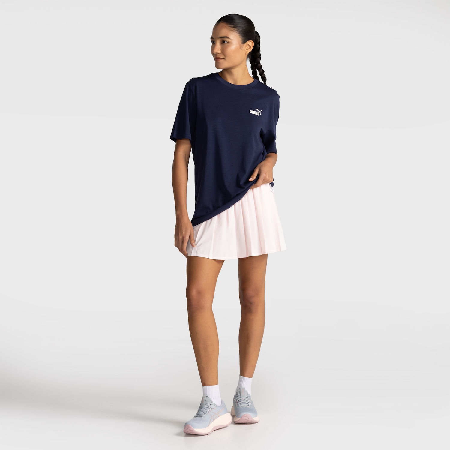 Camiseta Manga Longa Puma Small Logo Unissex - Foto 4