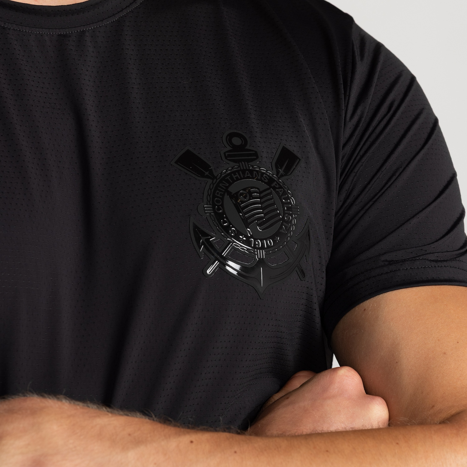 Camisa do Corinthians Coimbra TPU Gel Masculina - Foto 4