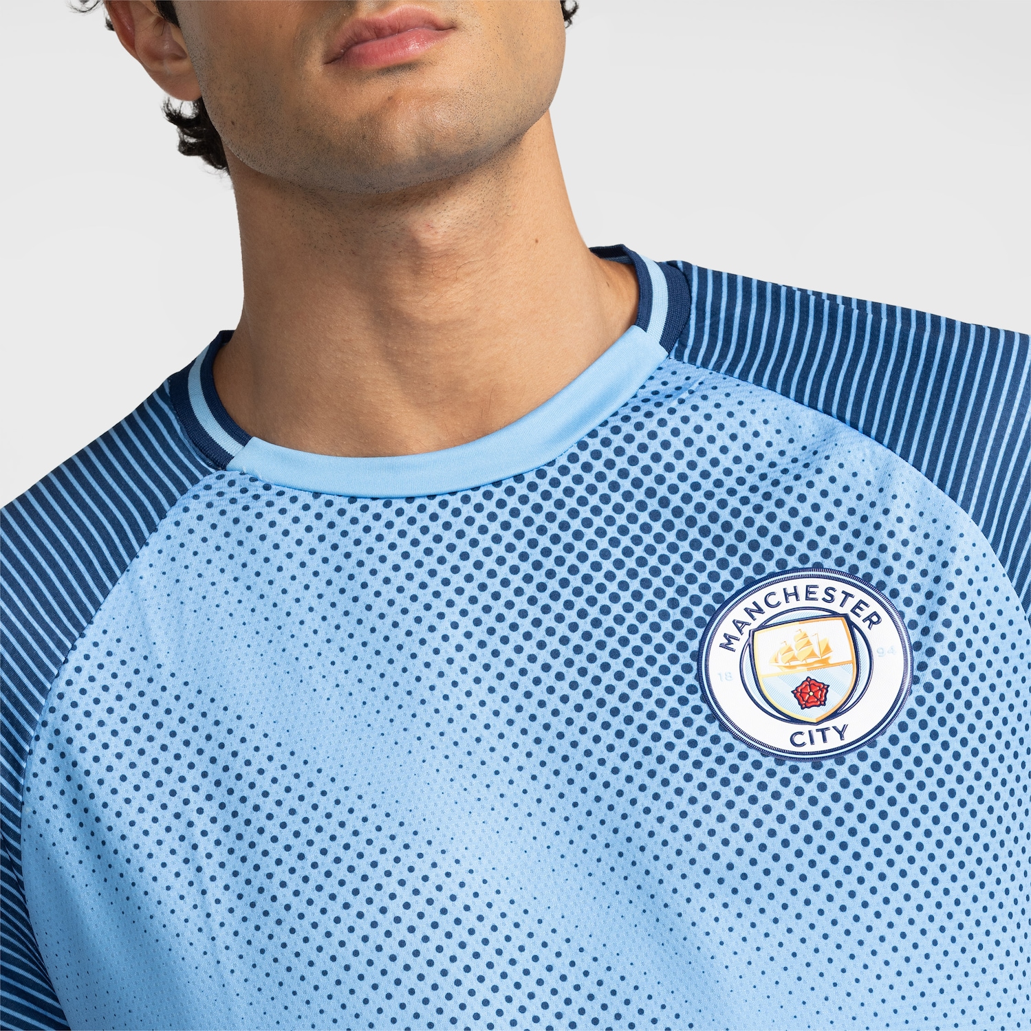 Camiseta Manchester City Nike Dry Fit Masculina - Foto 4