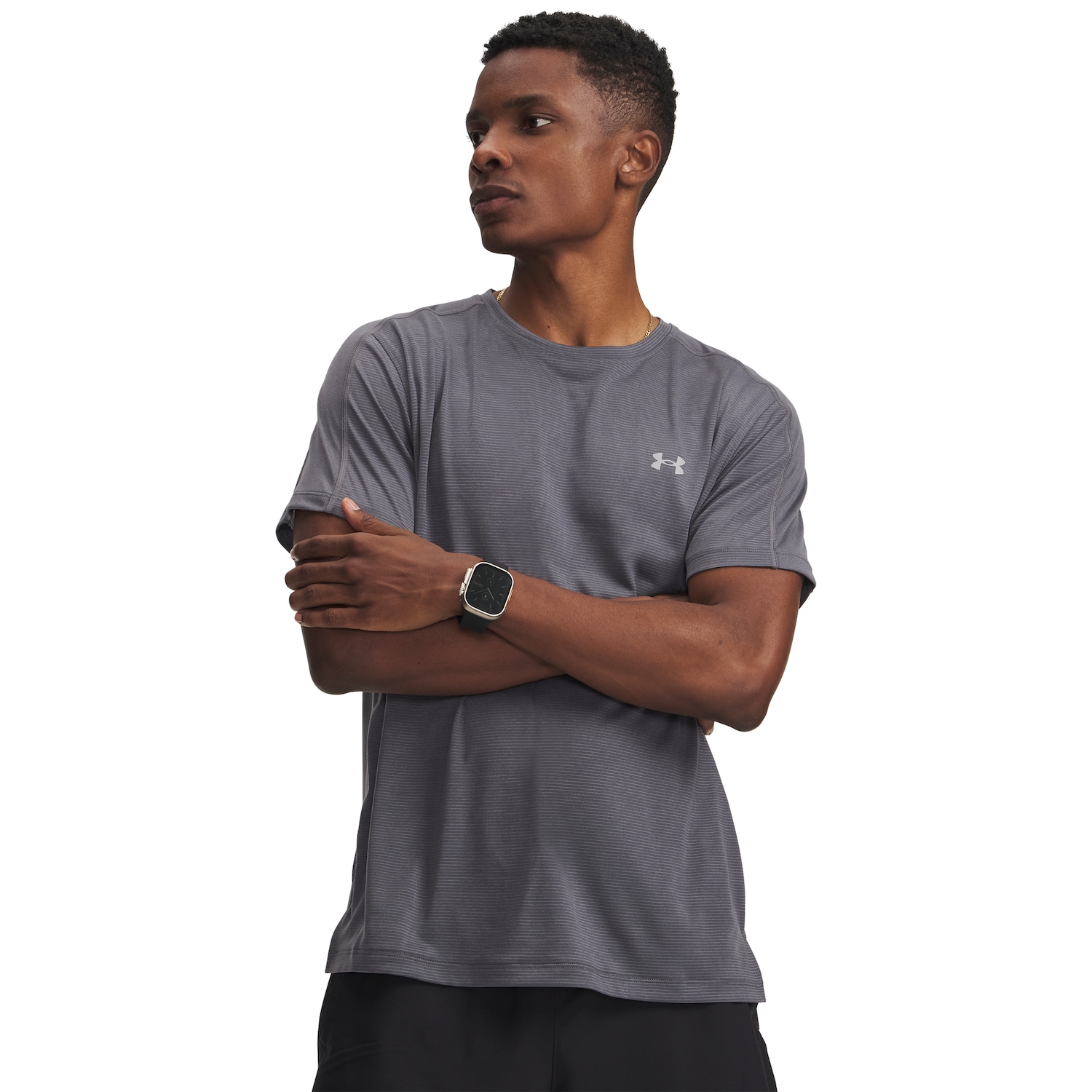 Camiseta Under Armour Velociti Reflct Unissex Corrida - Foto 1