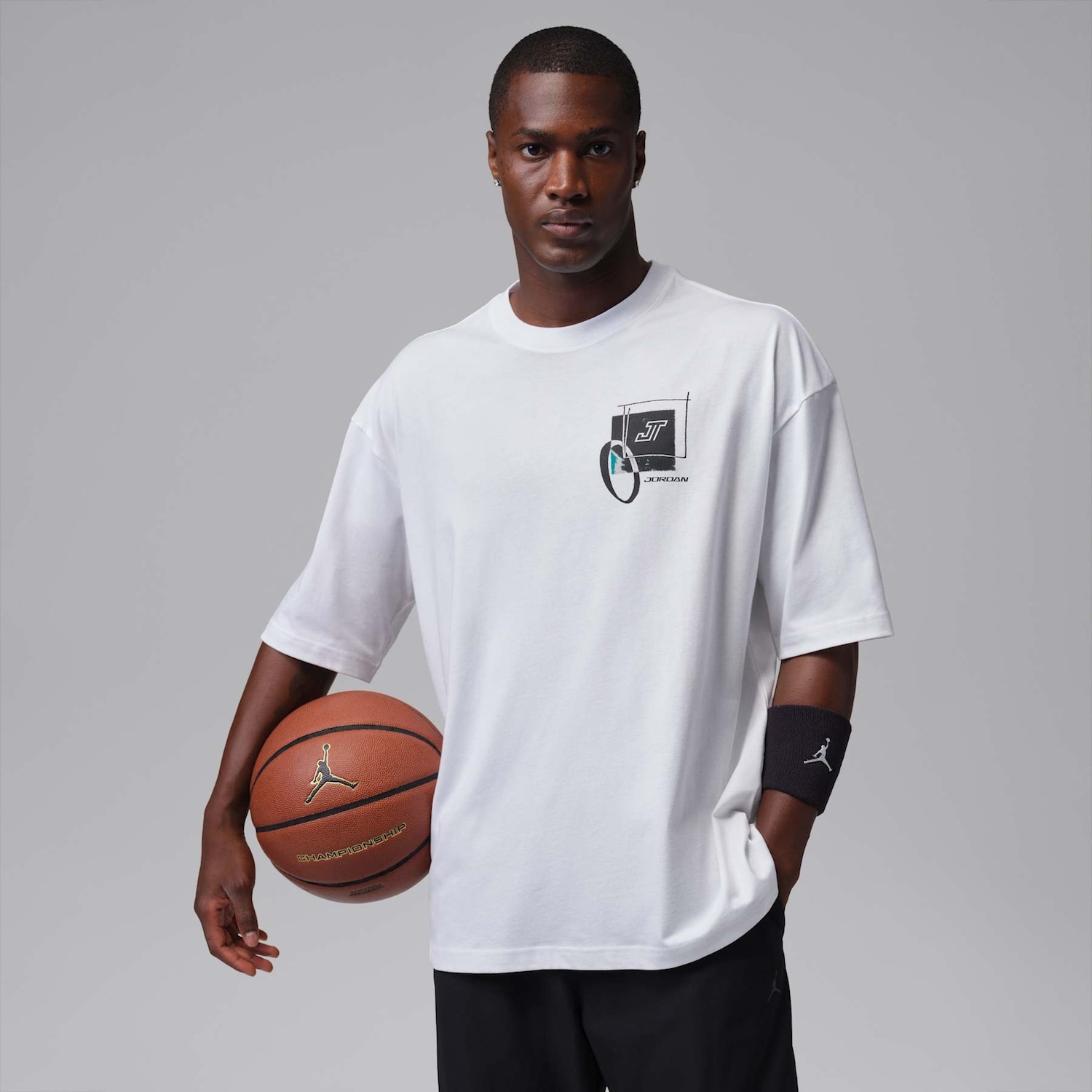 Camiseta Nike Jordan Dri-FIT Sport Tatum - Foto 3
