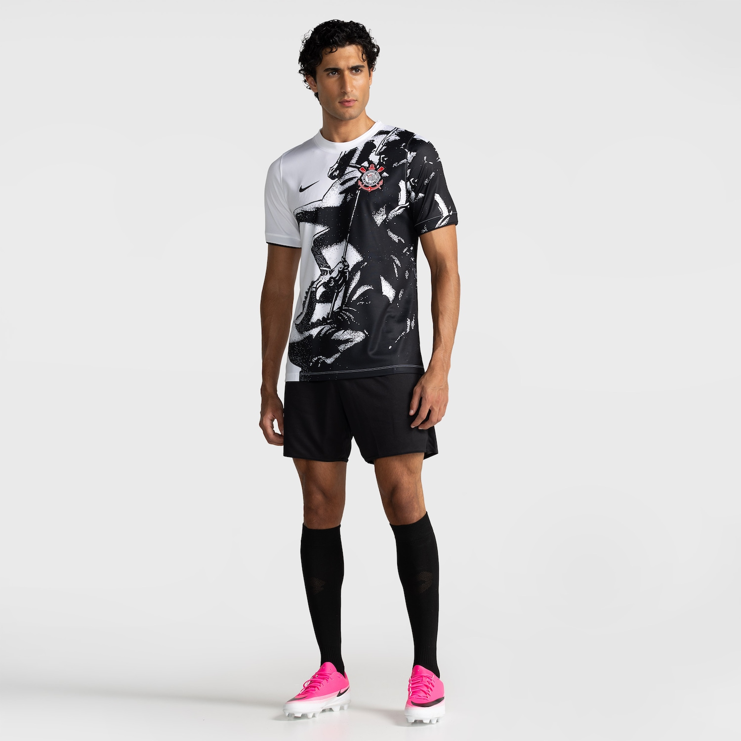 Camisa do Corinthians II 2026/27 Nike São Jorge Pré-Jogo Masculina - Foto 3