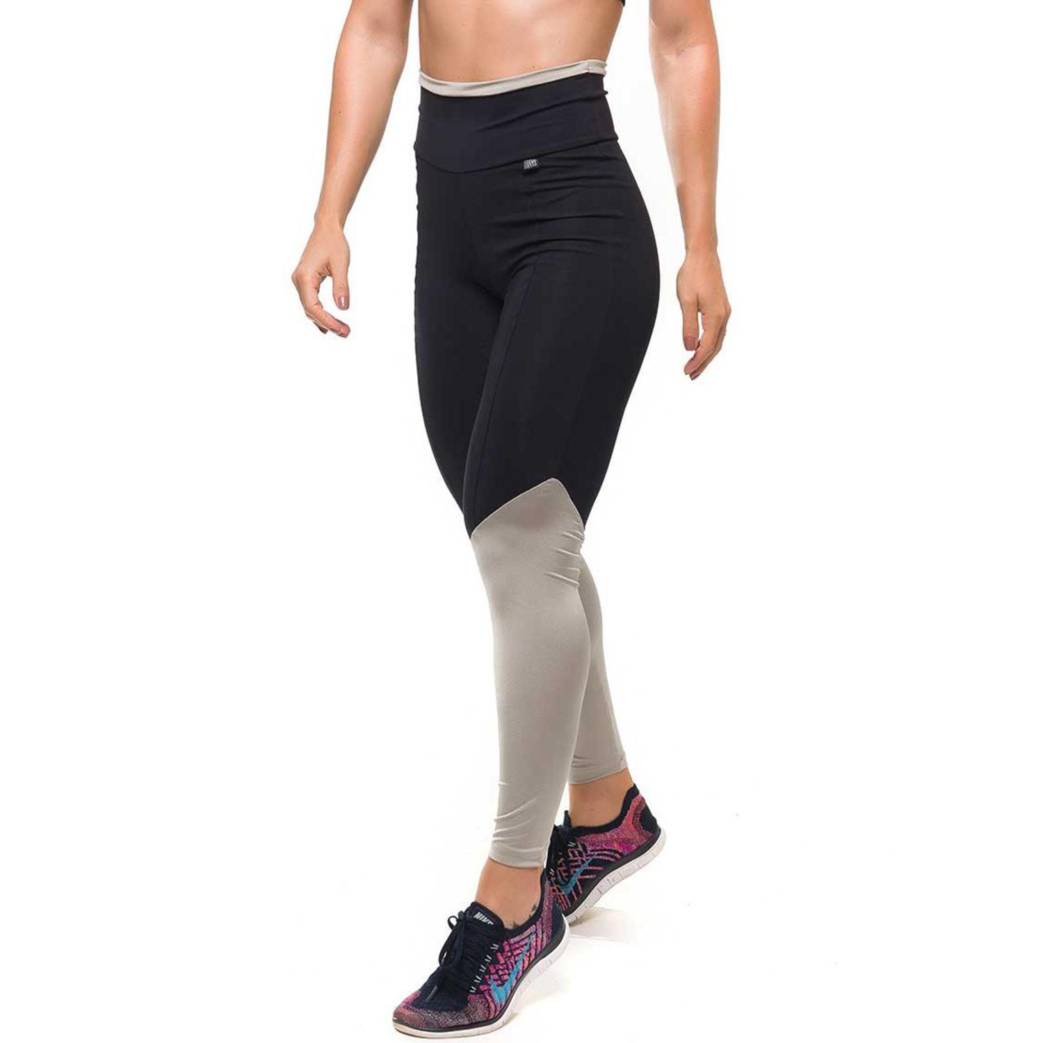 Calça Legging com Proteção Solar UV50+ Sandy Fitness Glam Fit - Feminina - Foto 2